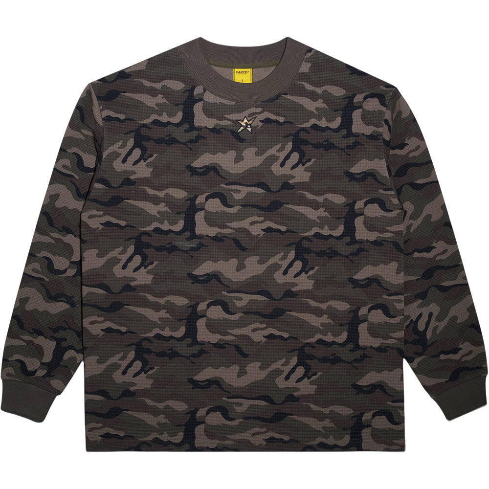 Carpet Company C-Star Thermal Longsleeve Camo
