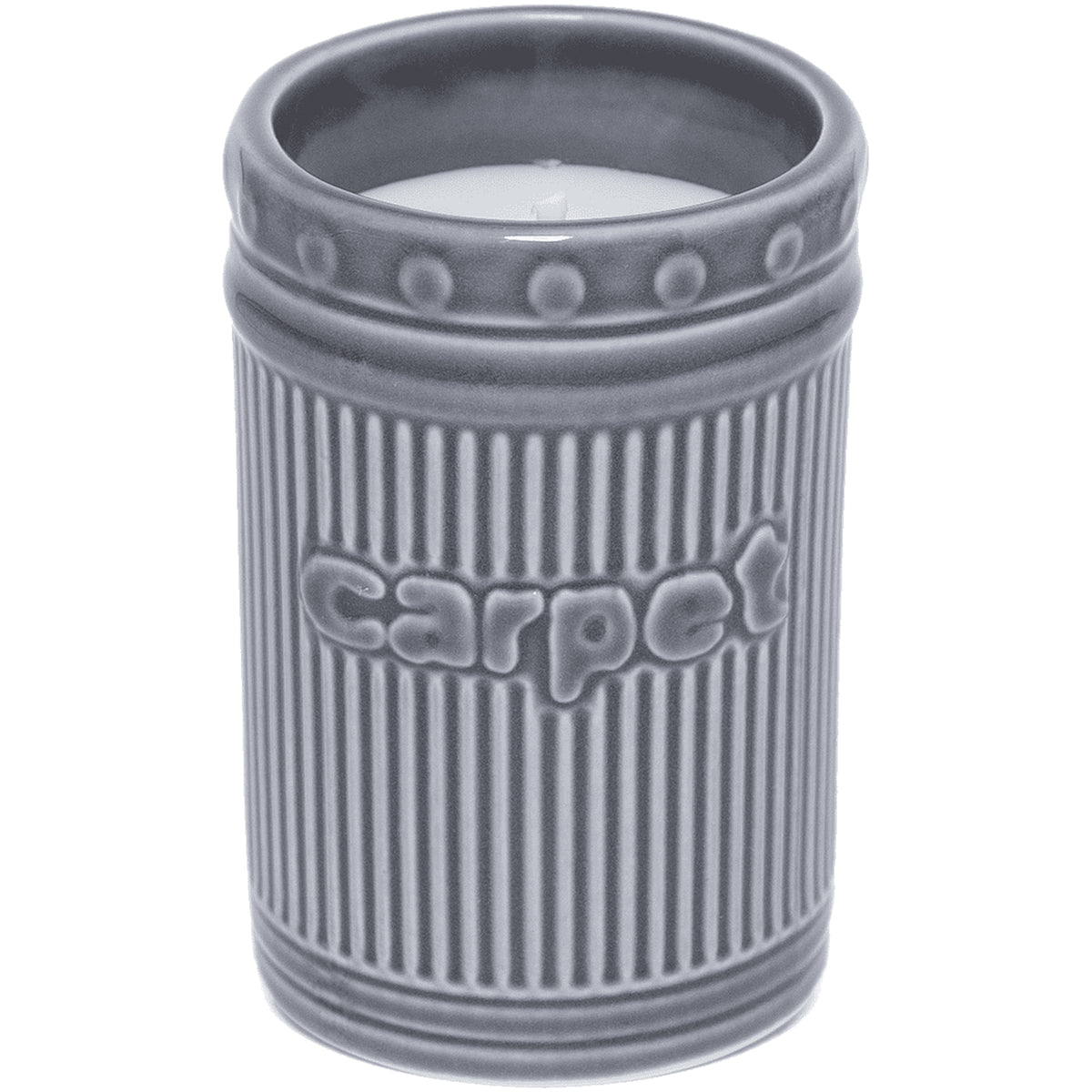 Carpet Company Trash Candle