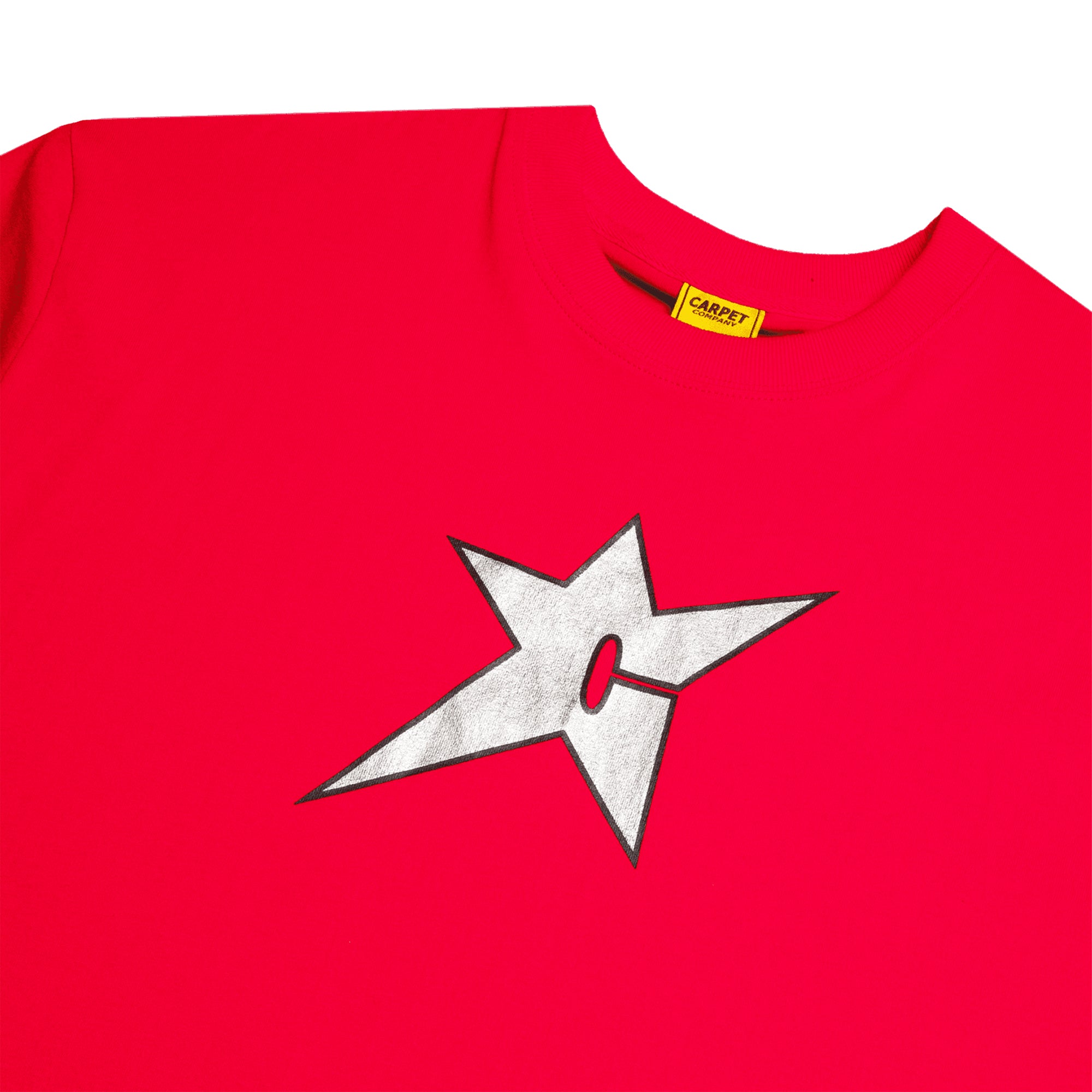 Carpet Company C-Star Metallic Tee Red
