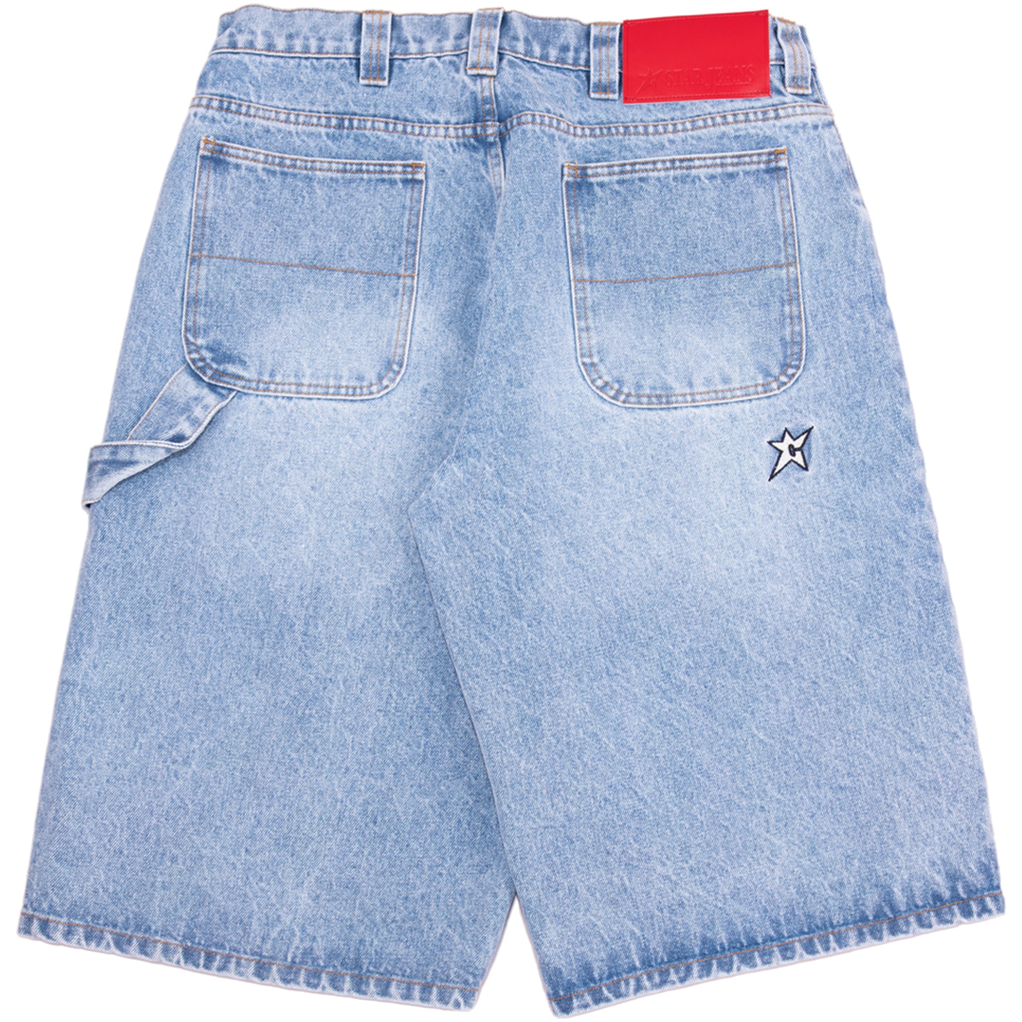 Carpet Company C-Star Washed Denim Shorts
