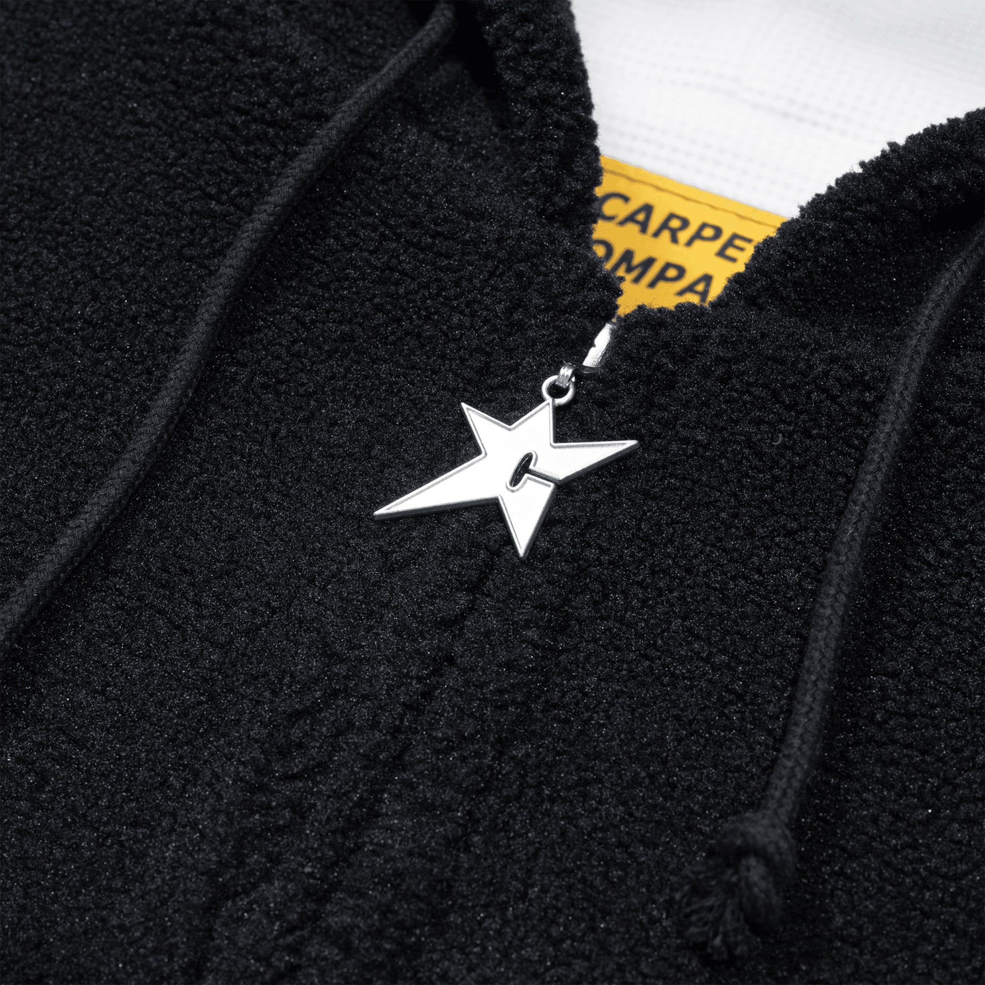 Carpet Company Fleece Hoodie Black