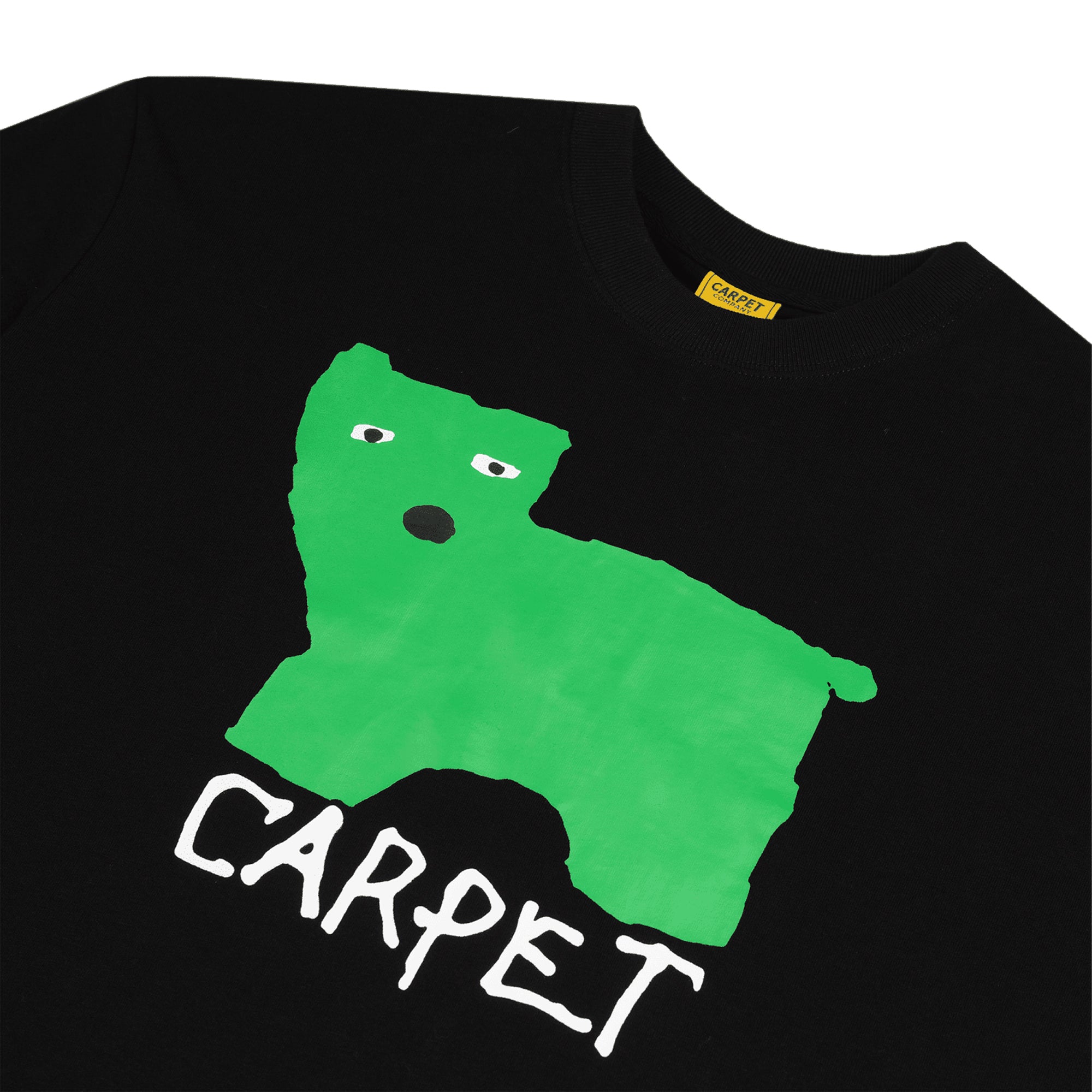 Carpet Company Low IQ Dog Tee Black