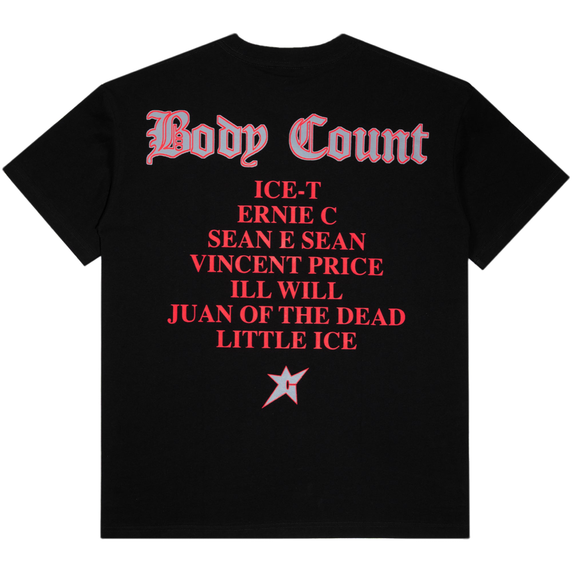 Carpet Company Chalk Outline Tee Black