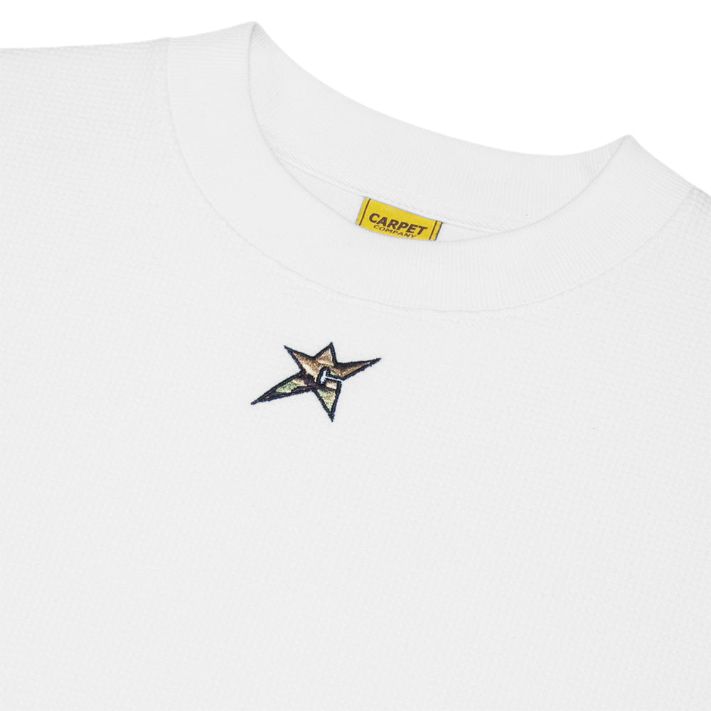 Carpet Company C-Star Thermal Longsleeve Off-White