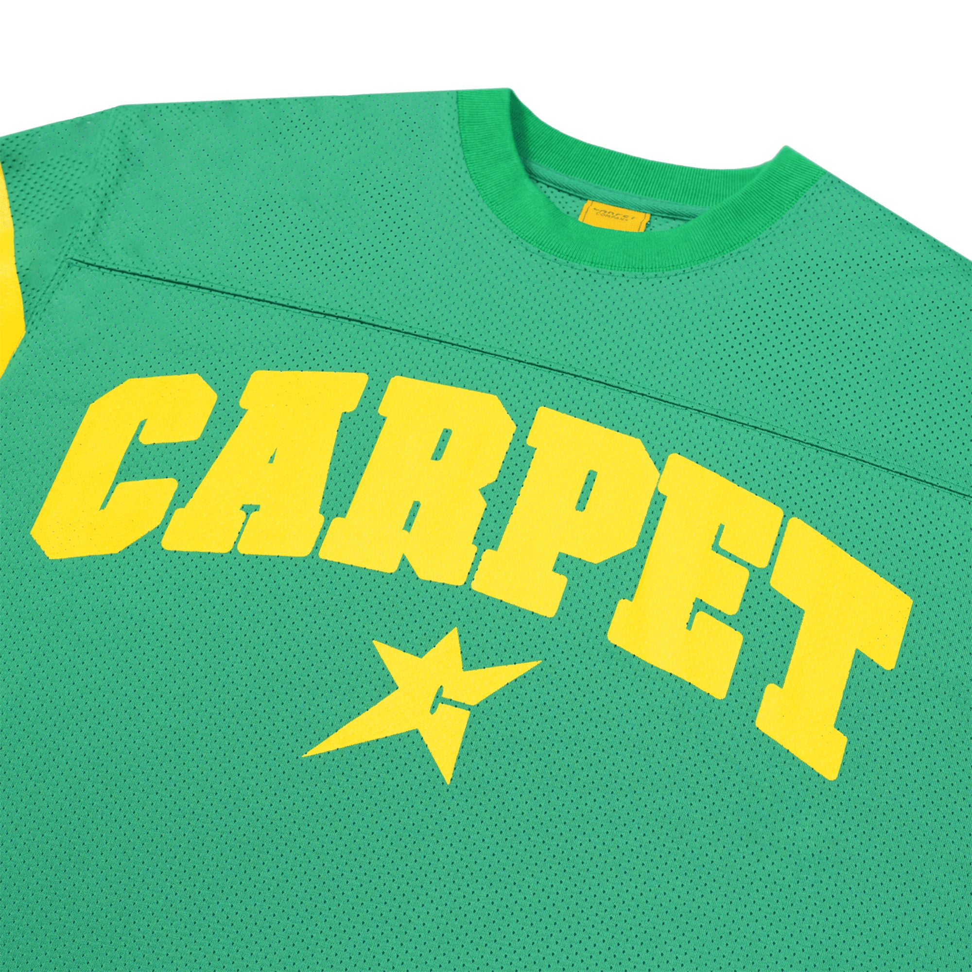 Carpet Company Football Jersey Lime