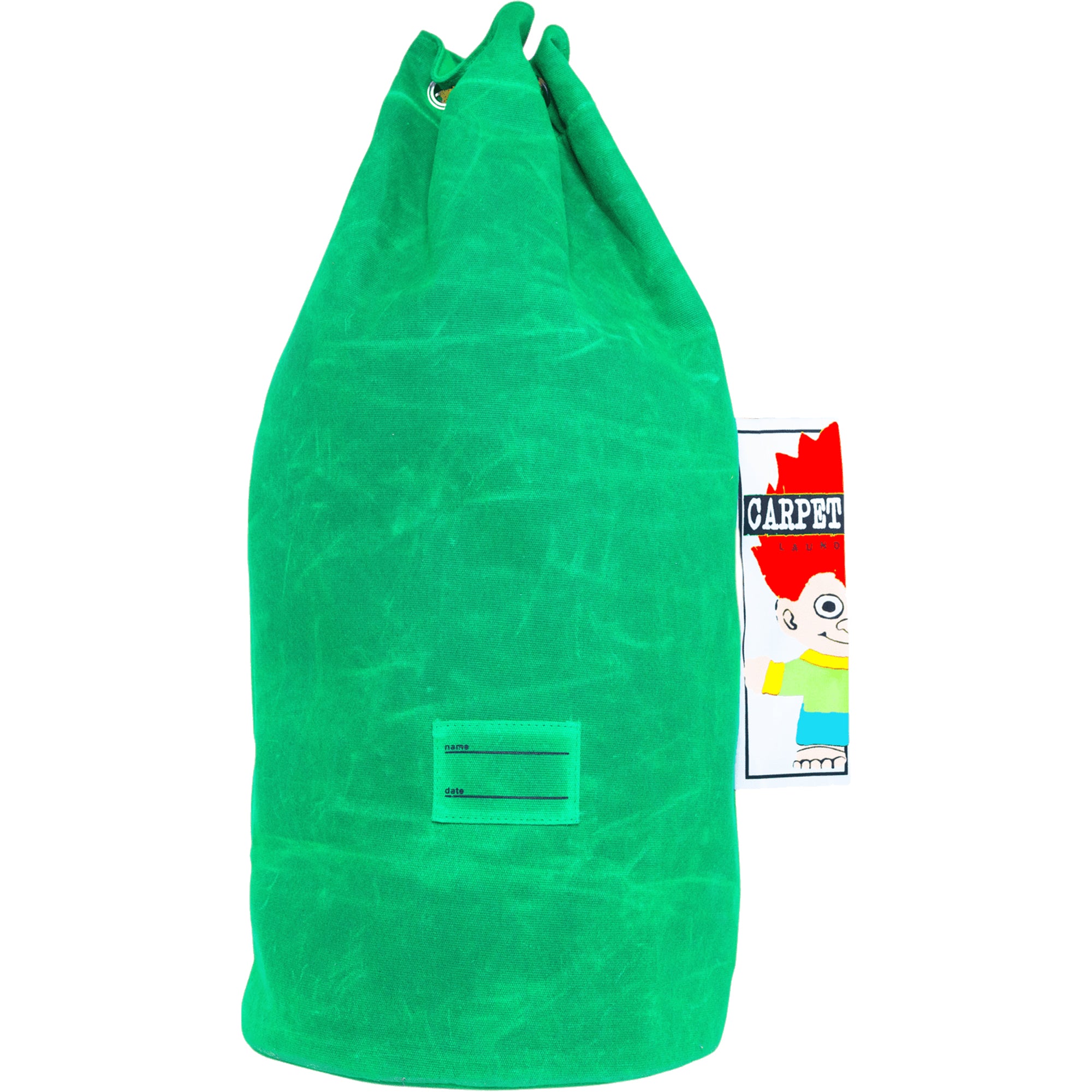 Carpet Company Kid Peeing Canvas Laundry Bag