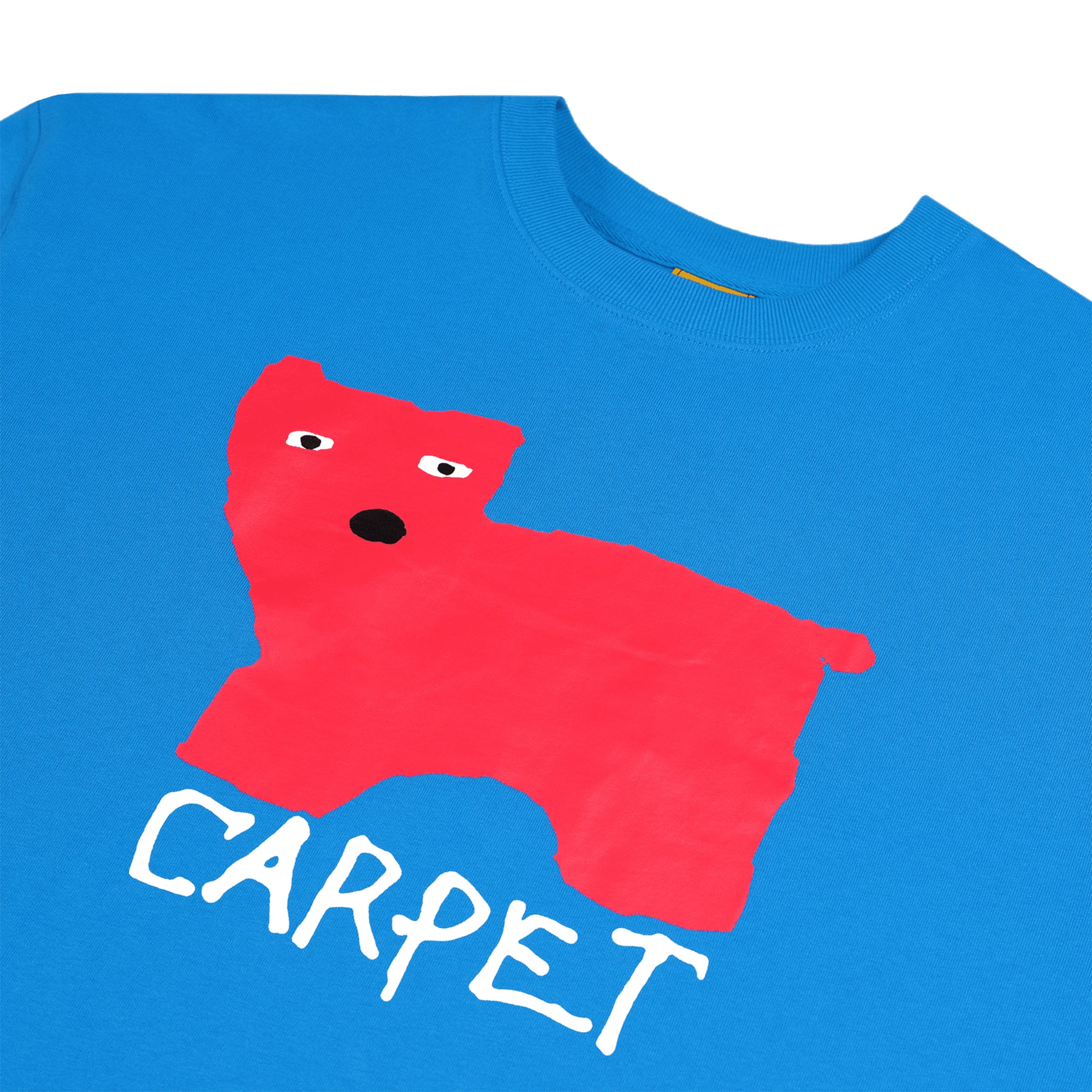 Carpet Company Low IQ Dog Tee Blue