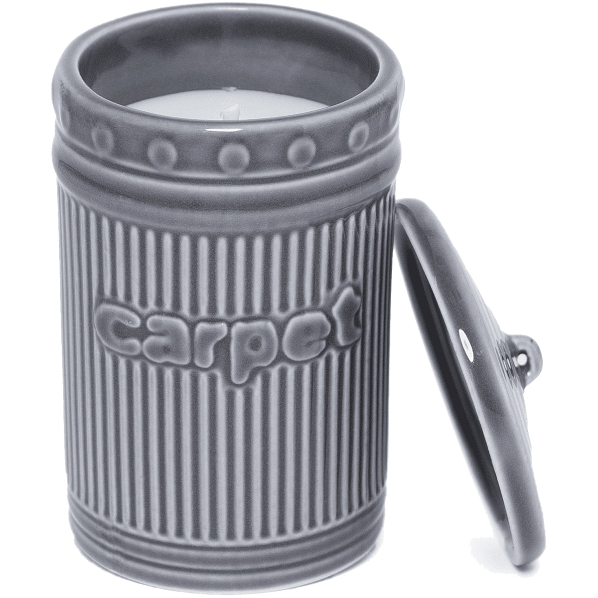 Carpet Company Trash Candle