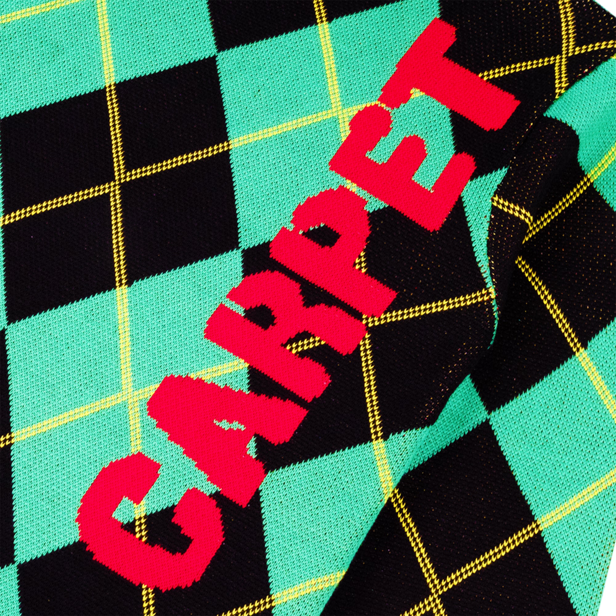 Carpet Company Jester Knit Sweater Argyle