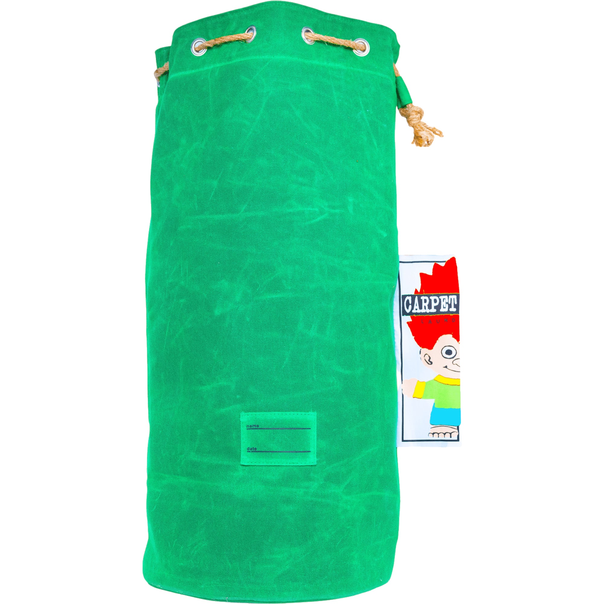 Carpet Company Kid Peeing Canvas Laundry Bag
