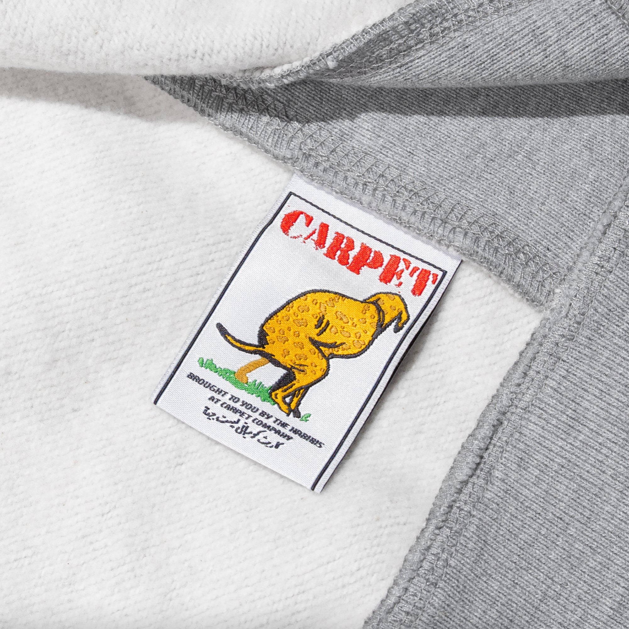 Carpet Company Lion Zip Hoodie Grey