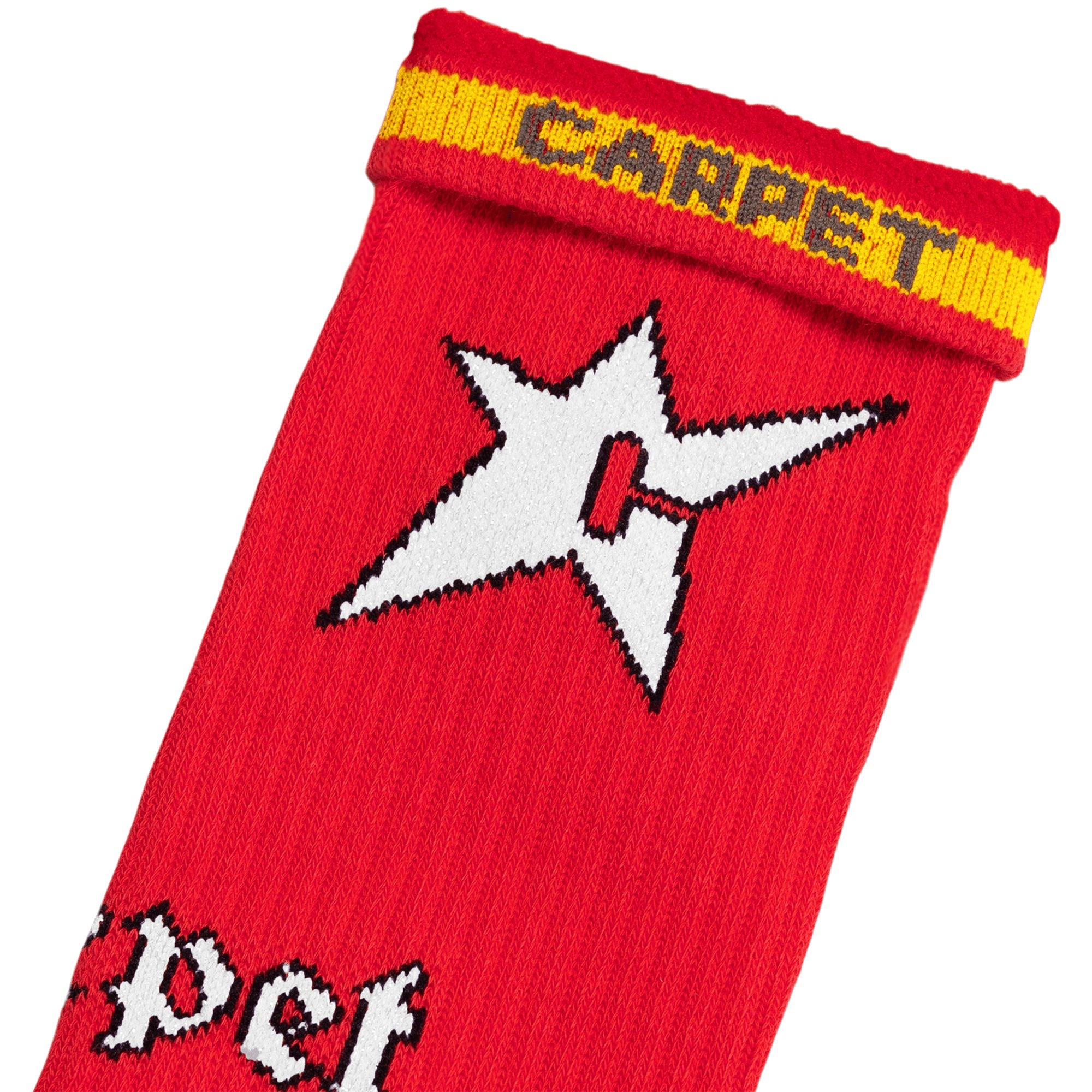 Carpet Company C-Star Socks Red/Silver