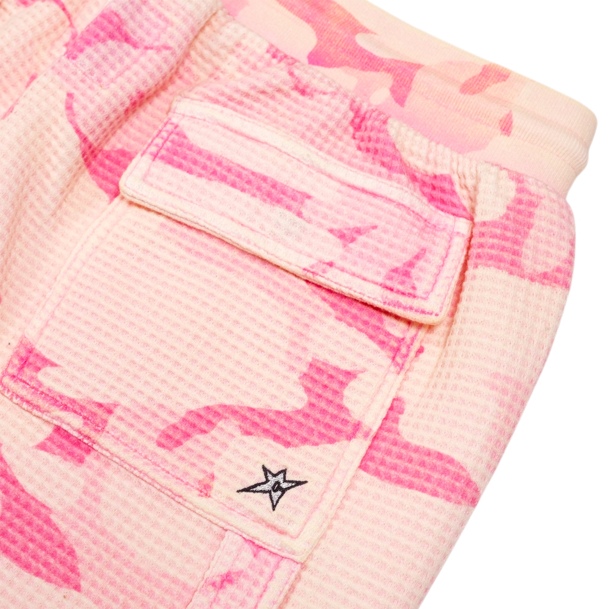 Carpet Company Thermal Sweatpants Pink Camo