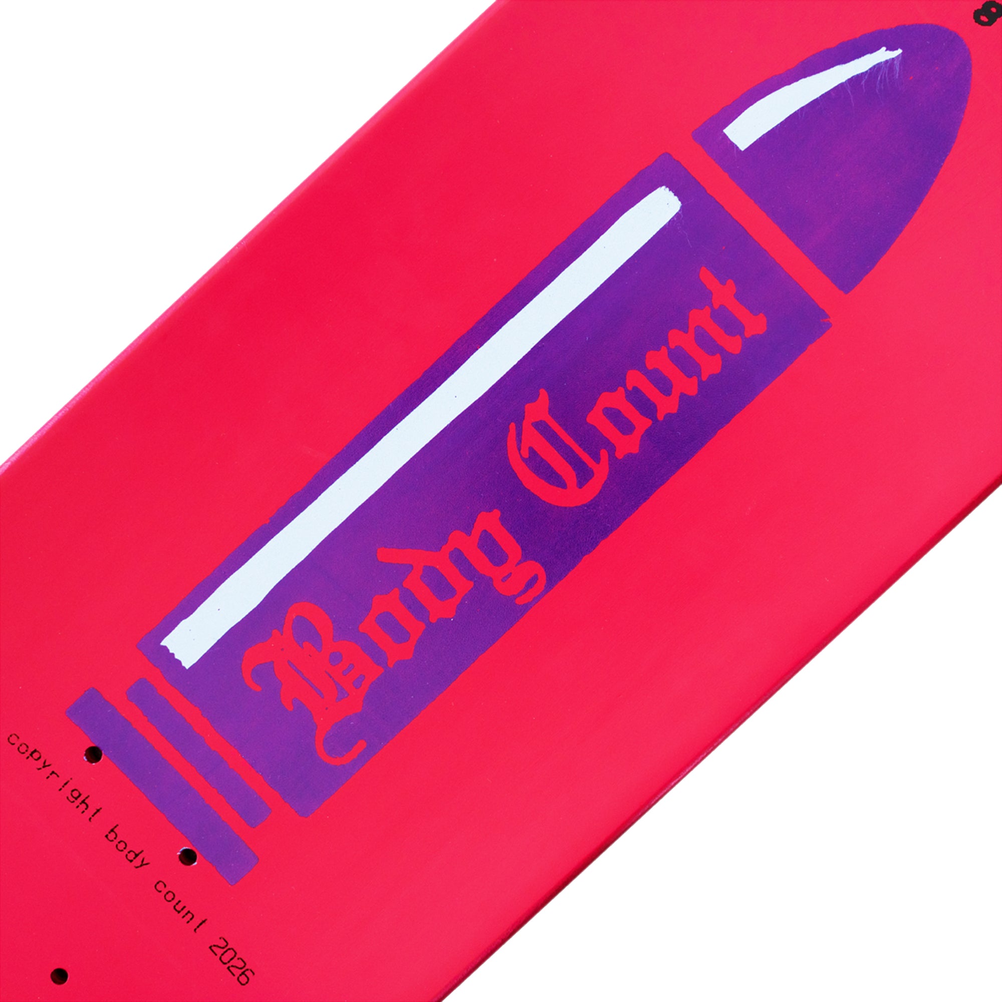 Carpet Company Body Count Skateboard Deck 8.25"