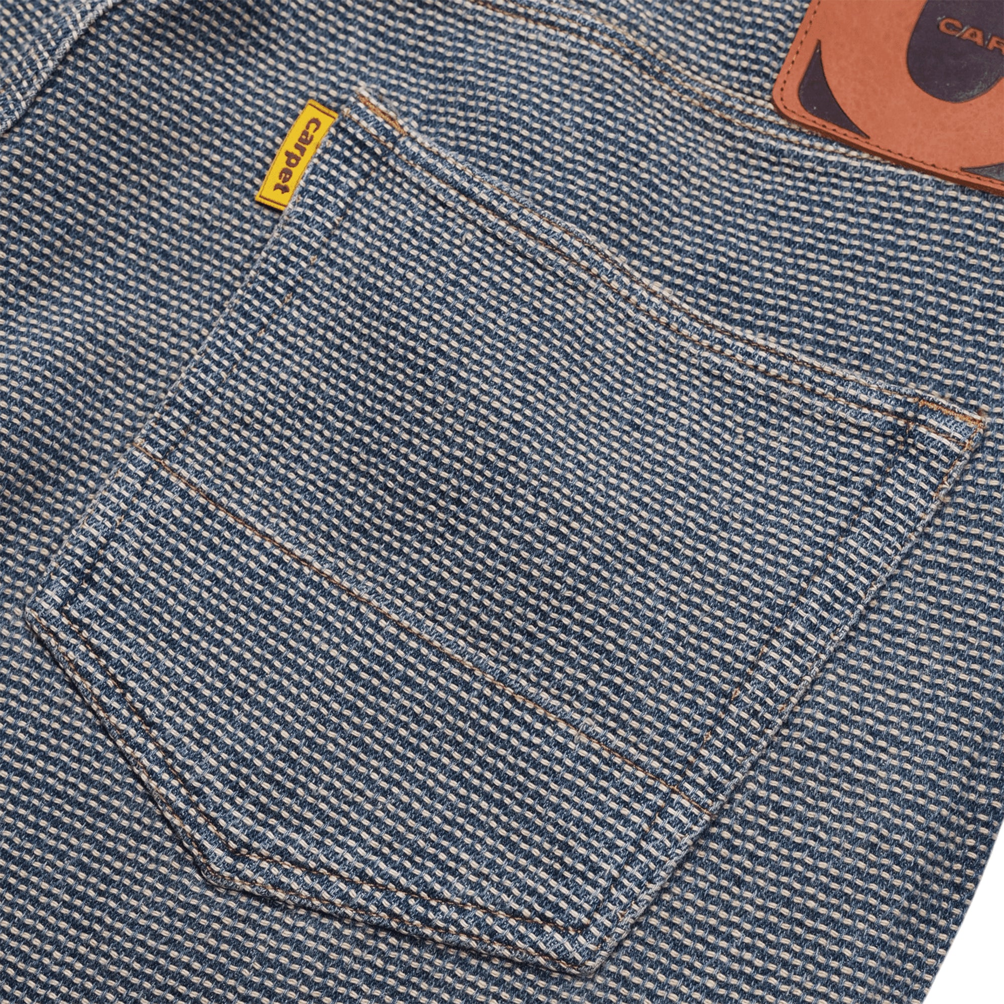 Carpet Company Interlock Stitch Denim Jean Black