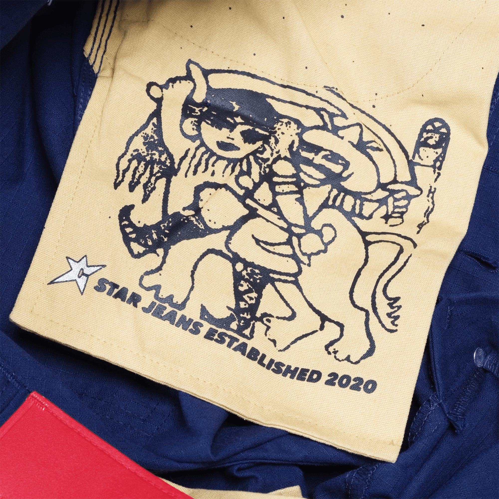 Carpet Company C-Star Ripstop Cargo Pants Navy