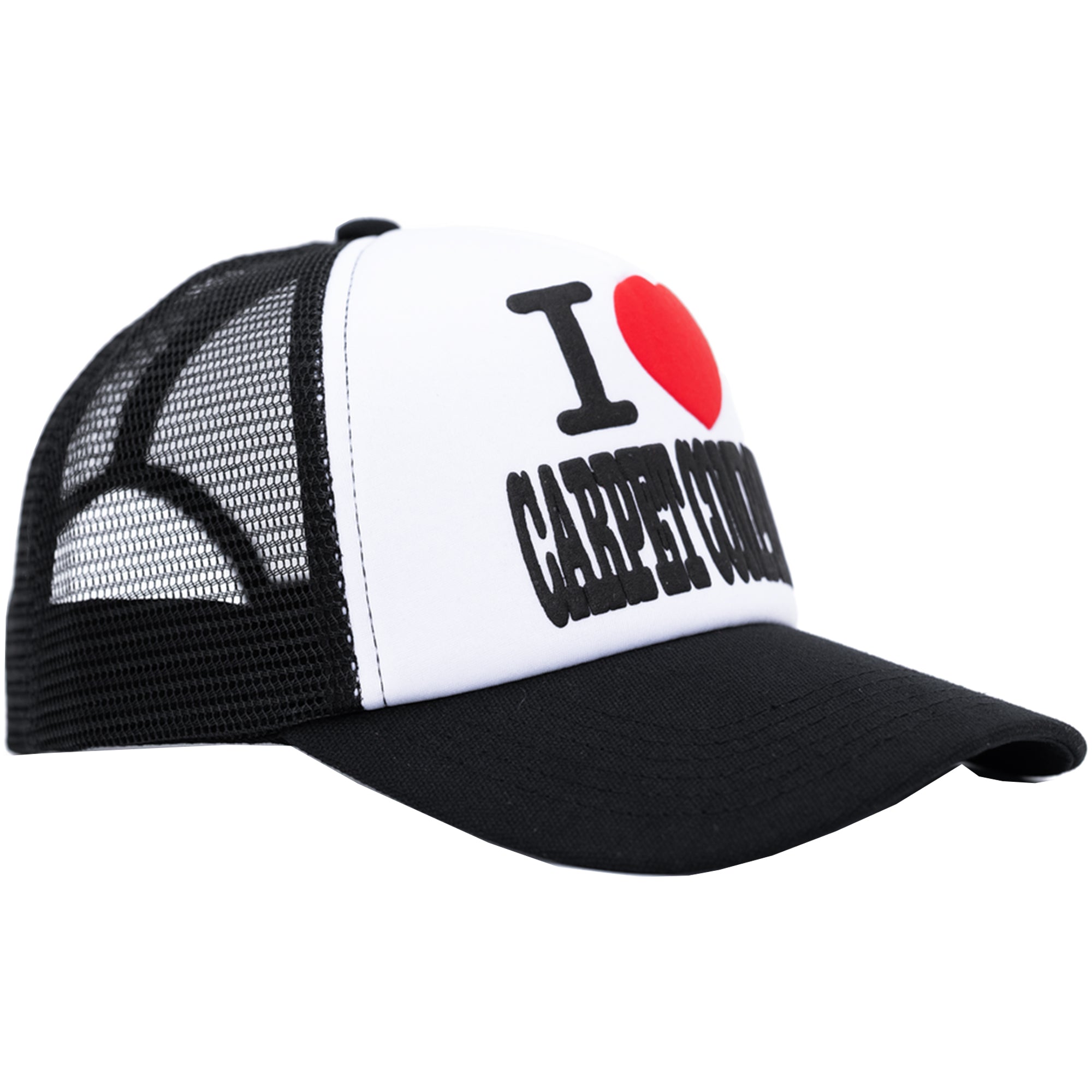 Carpet Company Heart Trucker Cap Black