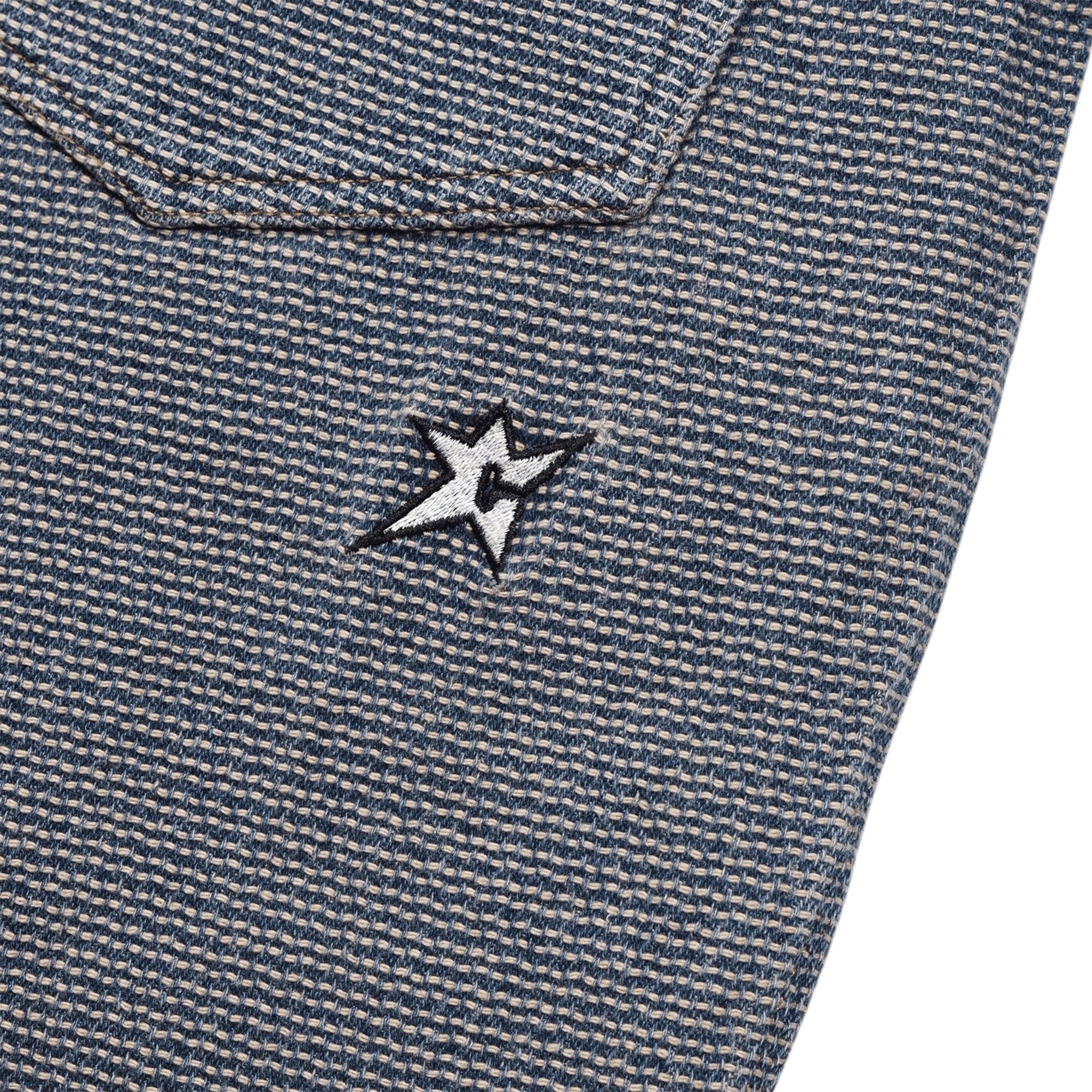 Carpet Company Interlock Stitch Denim Jean Black