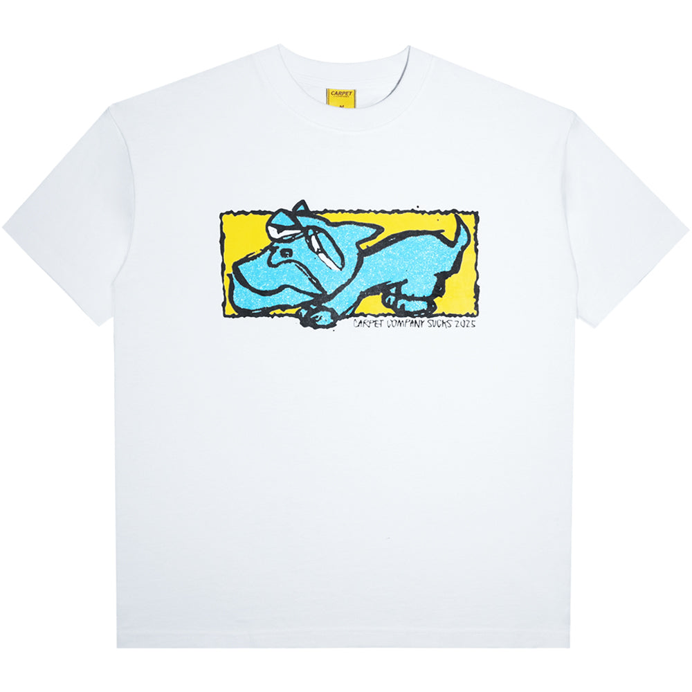 Carpet Company Dog Tee White