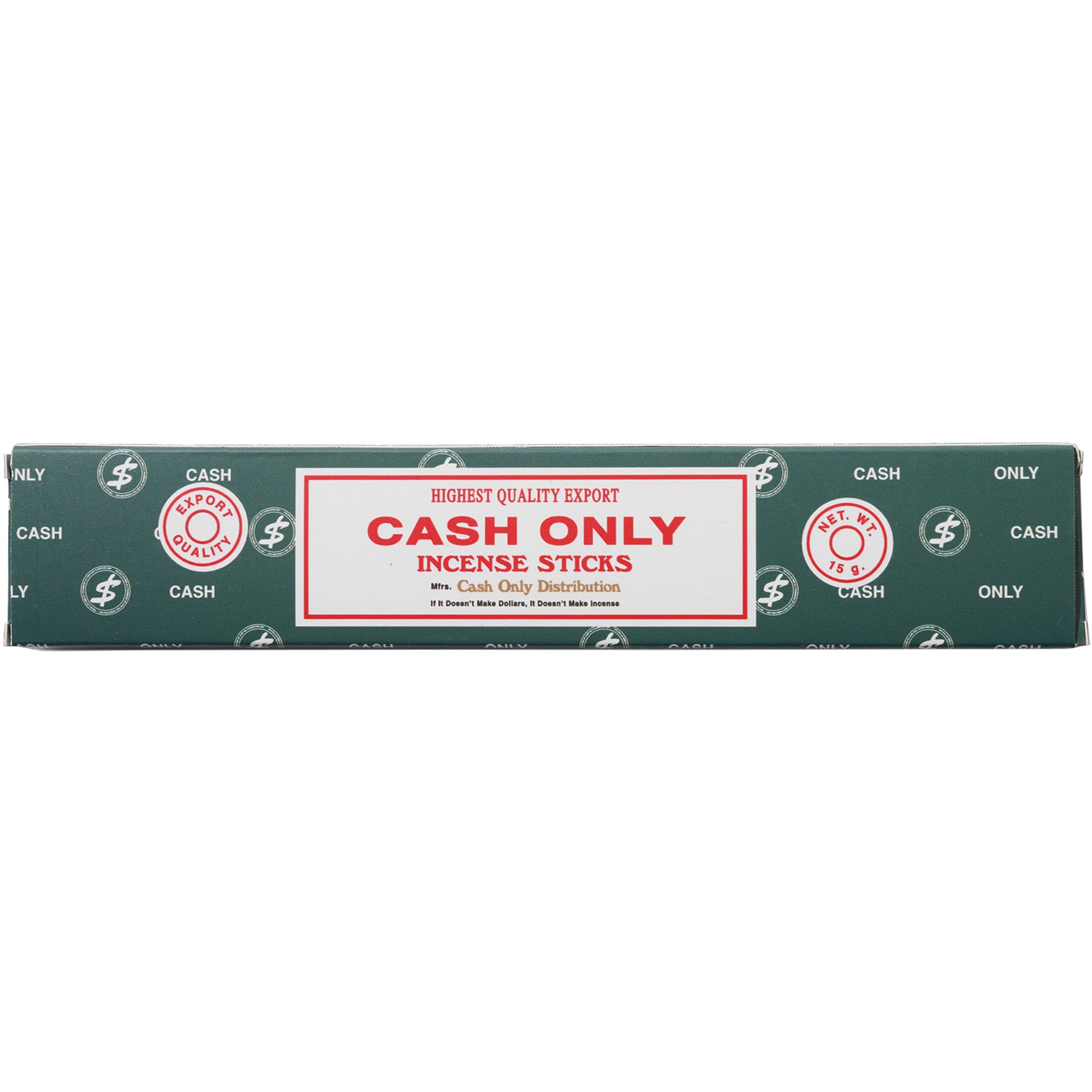 Cash Only Incense Sticks Bag Champa