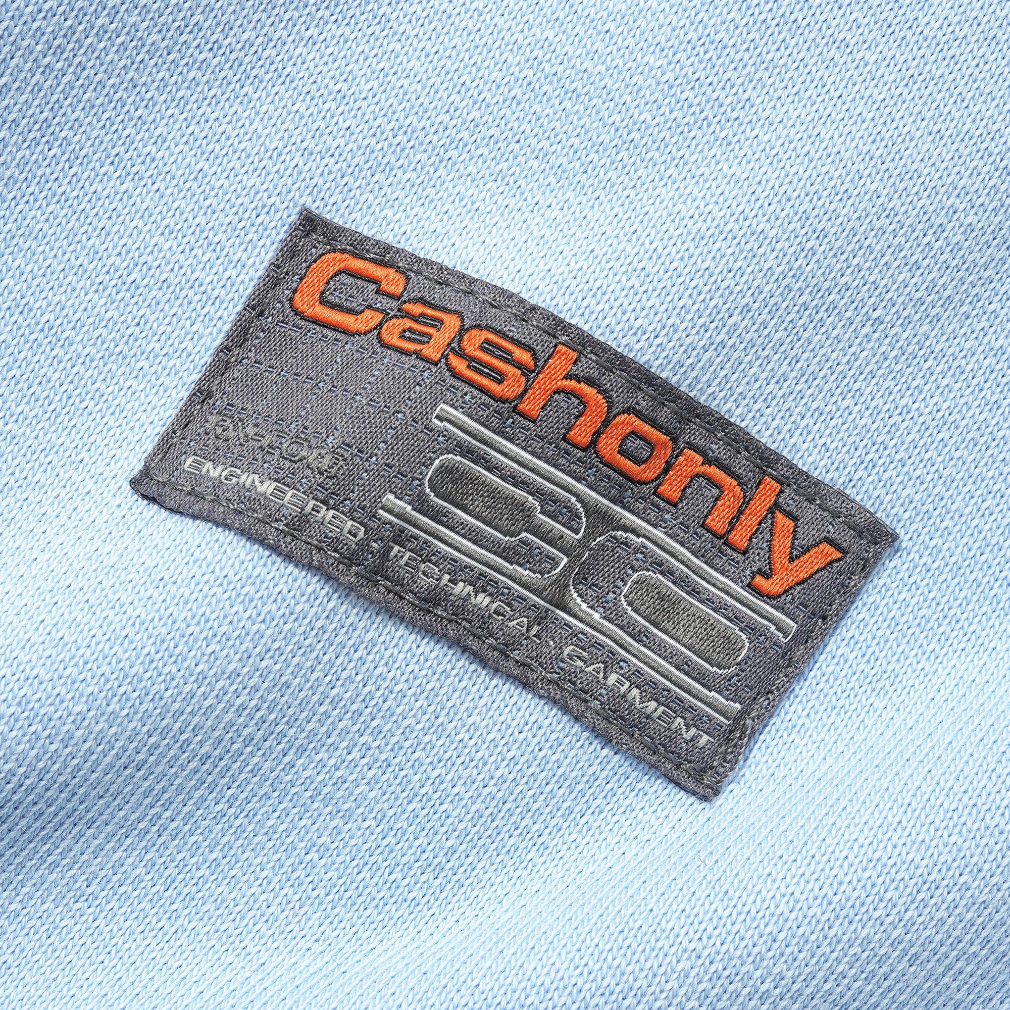 Cash Only Motion Panel Crewneck Slate/Light Blue