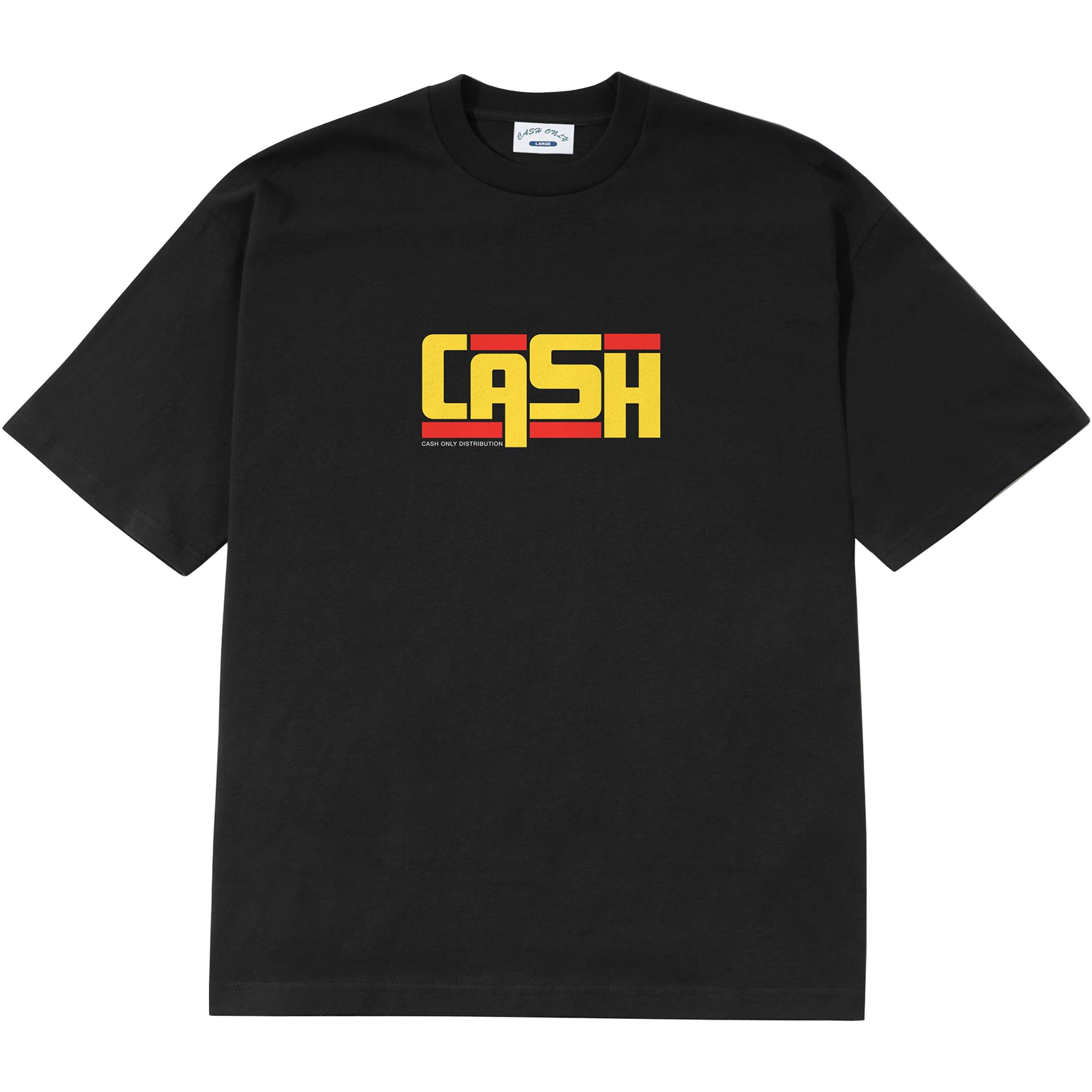 Cash Only Promotional Tee Black