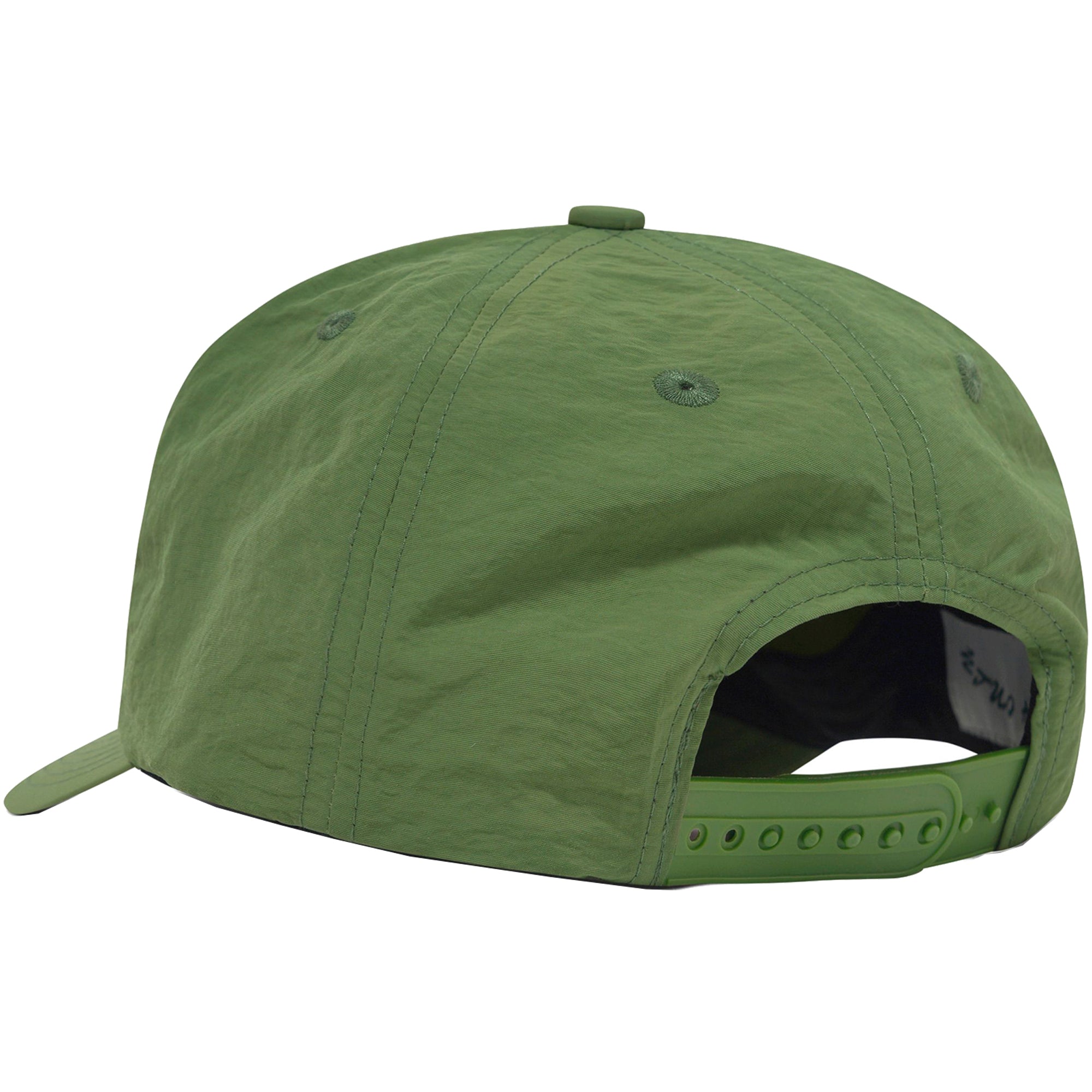 Cash Only Script 5 Panel Cap Grass