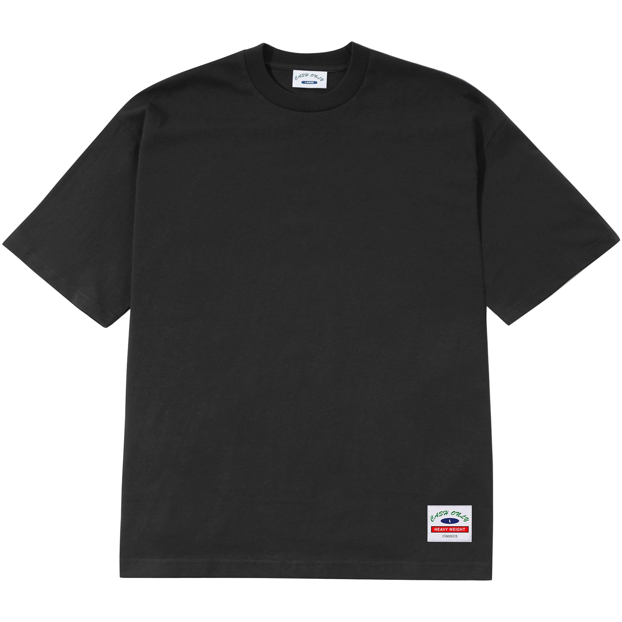 Cash Only Ultra Heavy-Weight Basic Tee Black
