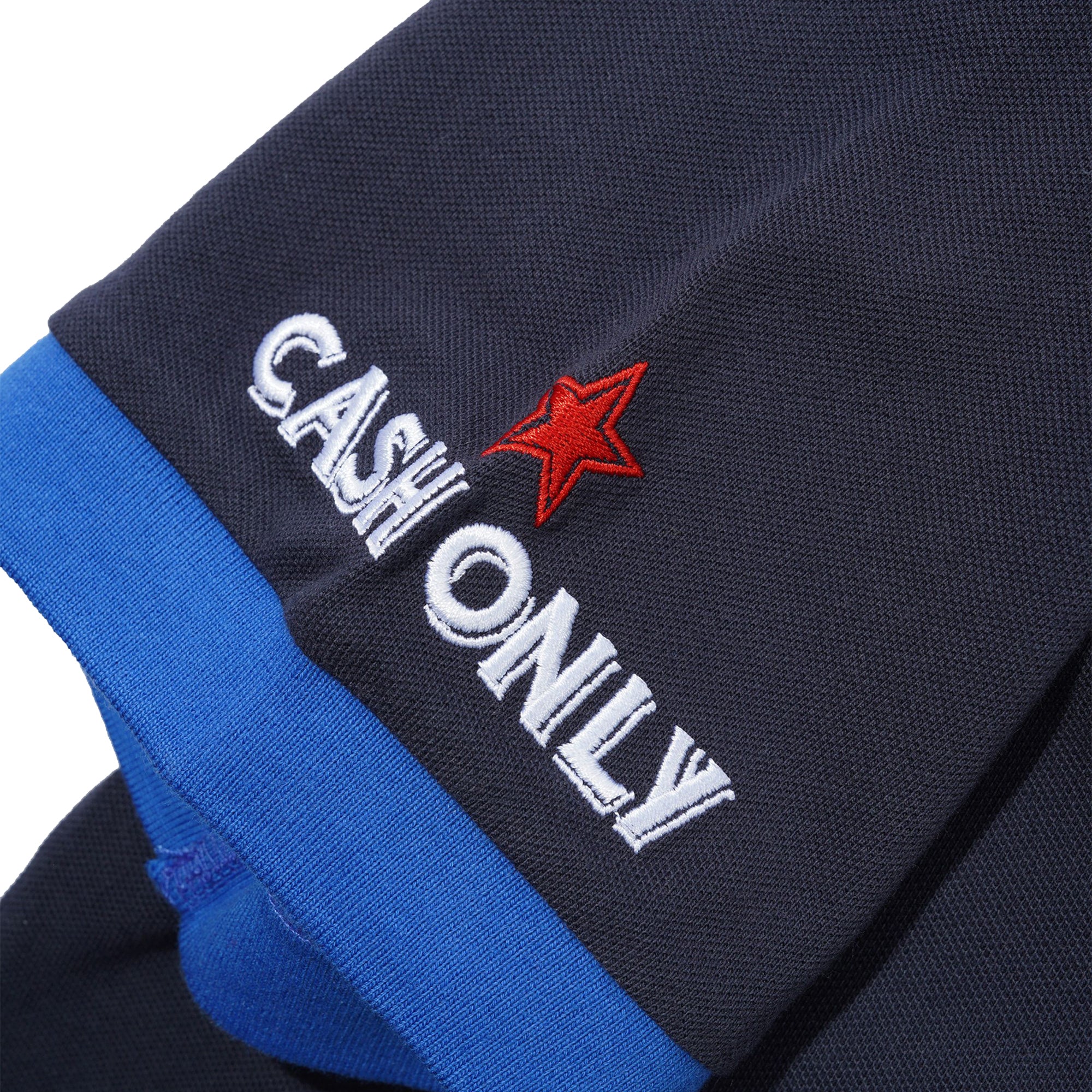 Cash Only Nada Polo Navy