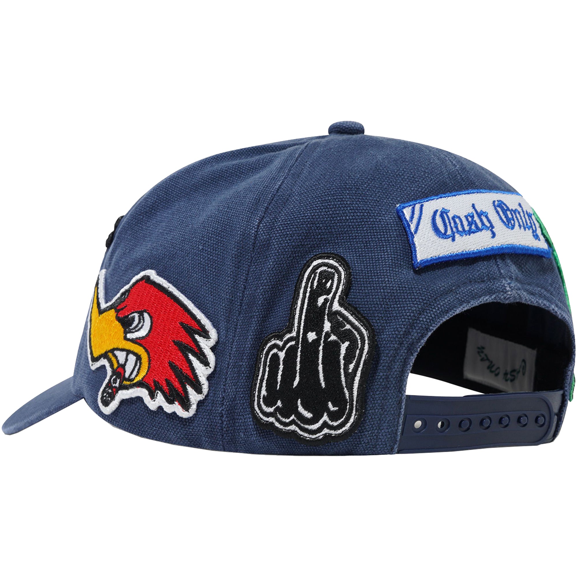 Cash Only Service 6 Panel Cap Navy