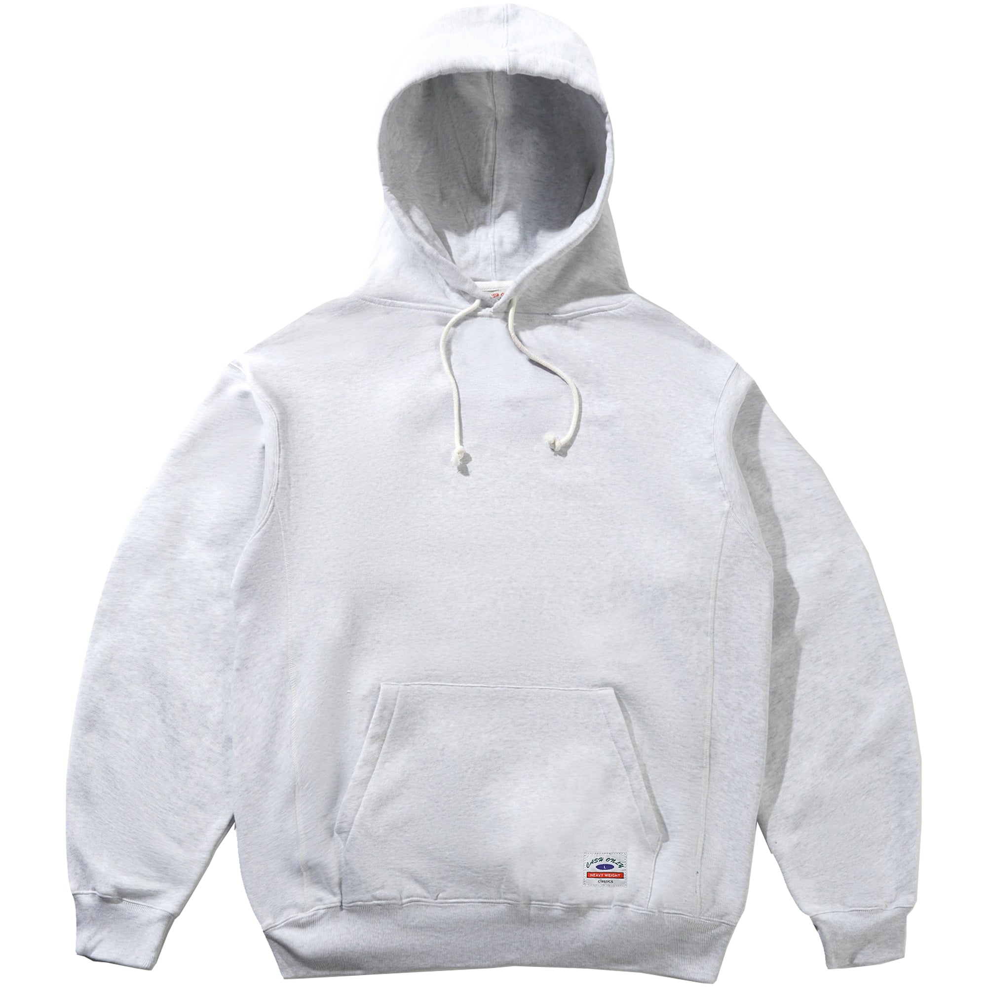 Cash Only Heavy-Weight Pullover Hood Ash