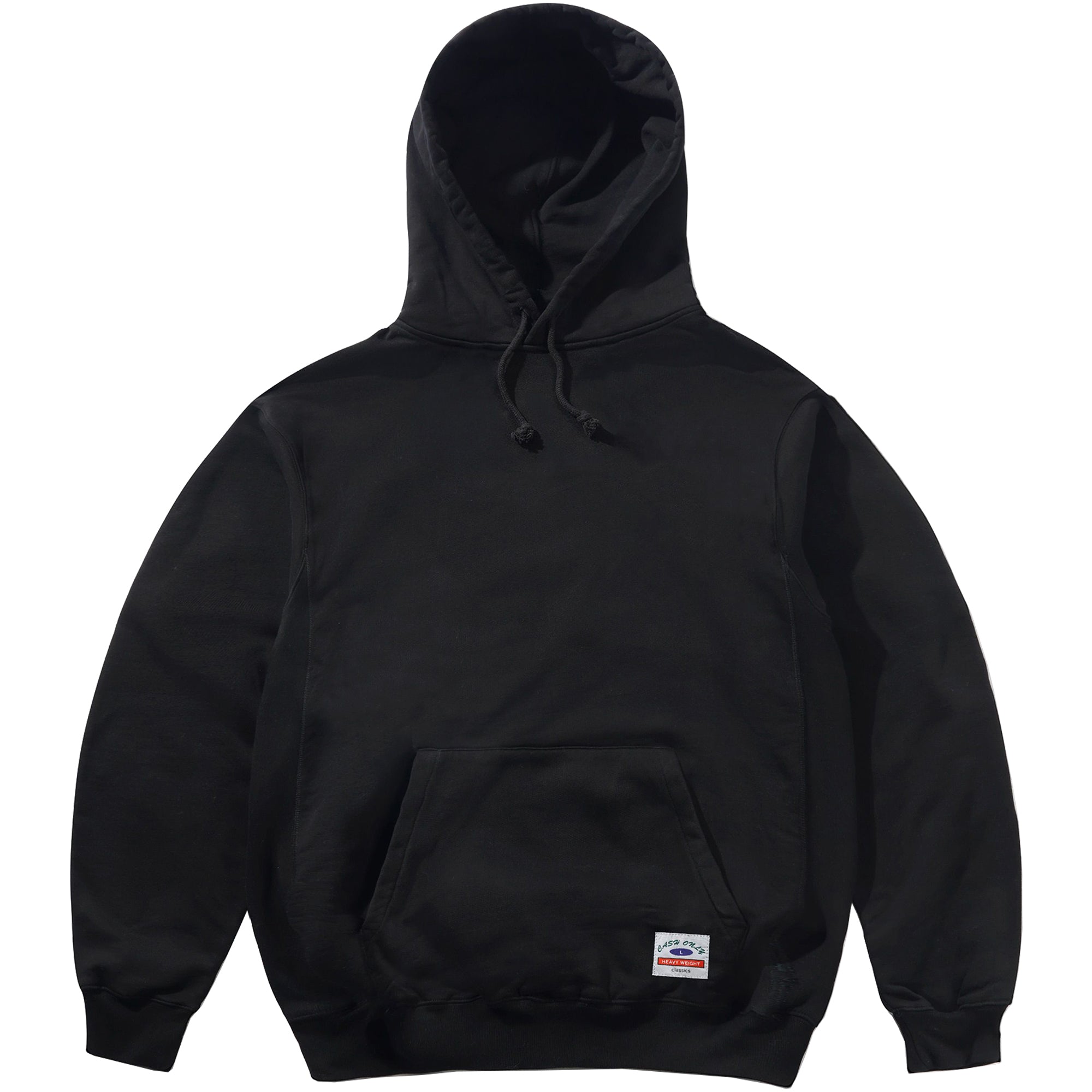 Cash Only Heavy-Weight Pullover Hood Black
