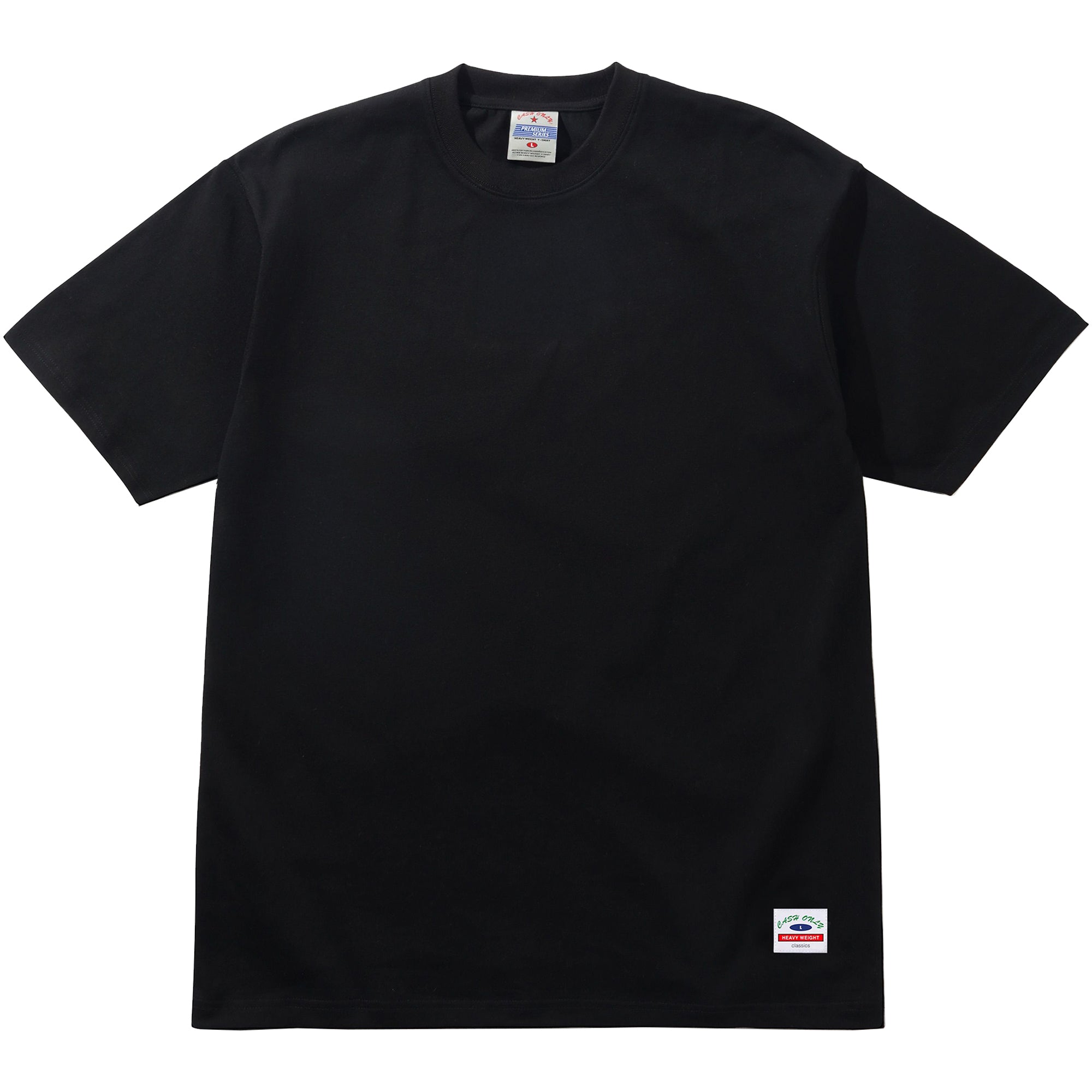 Cash Only Heavy-Weight Tee Black