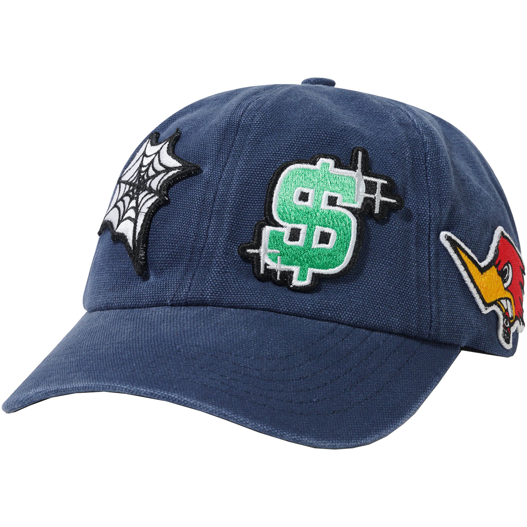 Cash Only Service 6 Panel Cap Navy