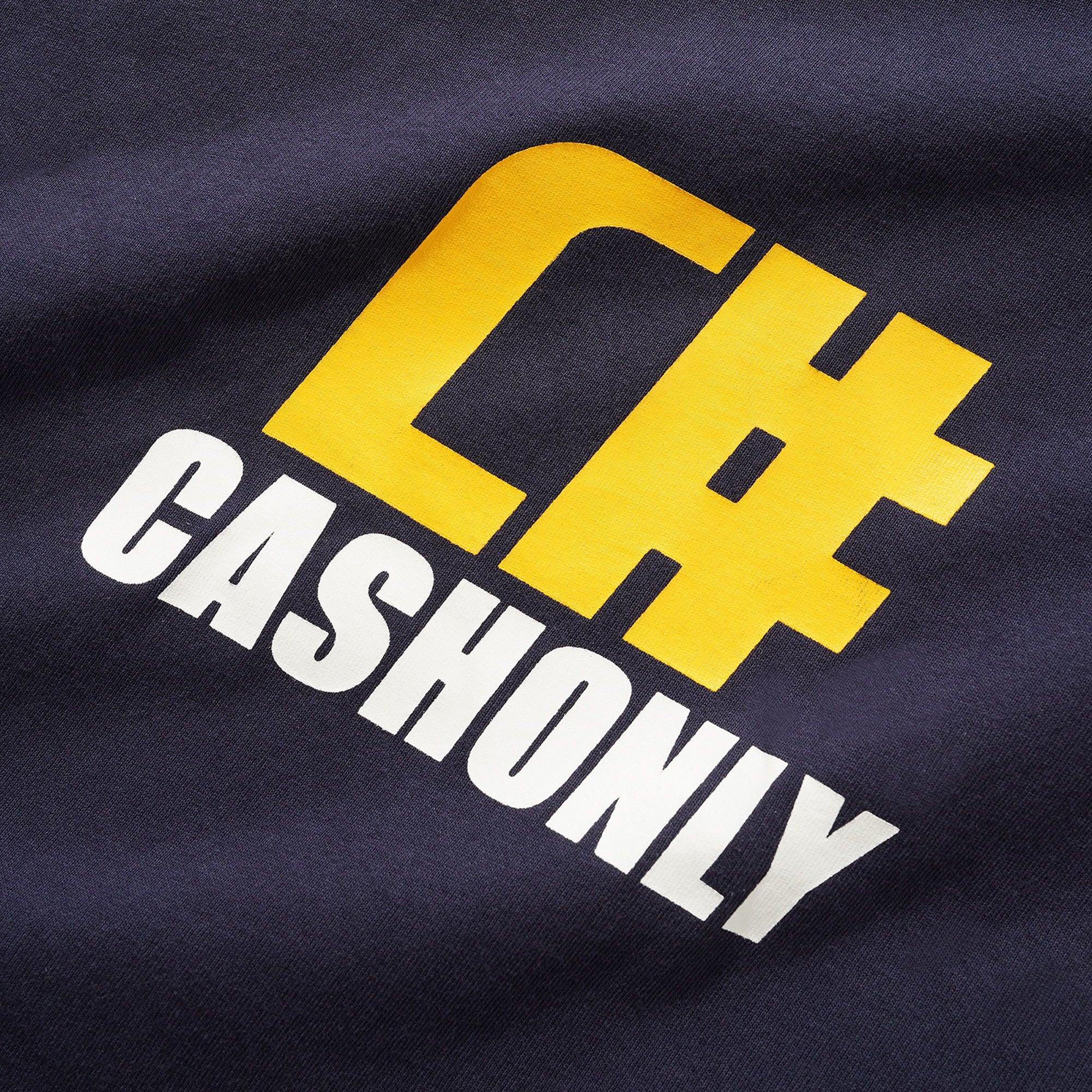 Cash Only Numeric Tee Navy