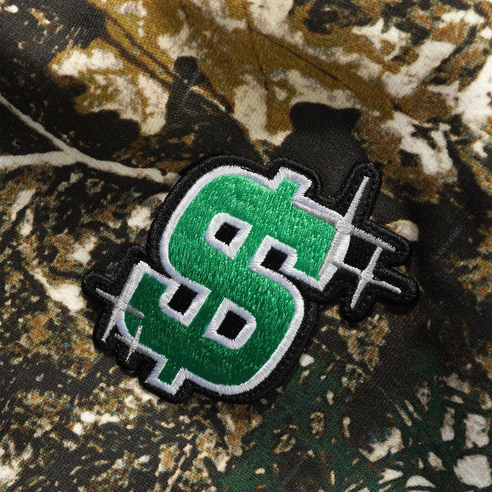 Cash Only Service Zip-Thru Hood Foliage Camo