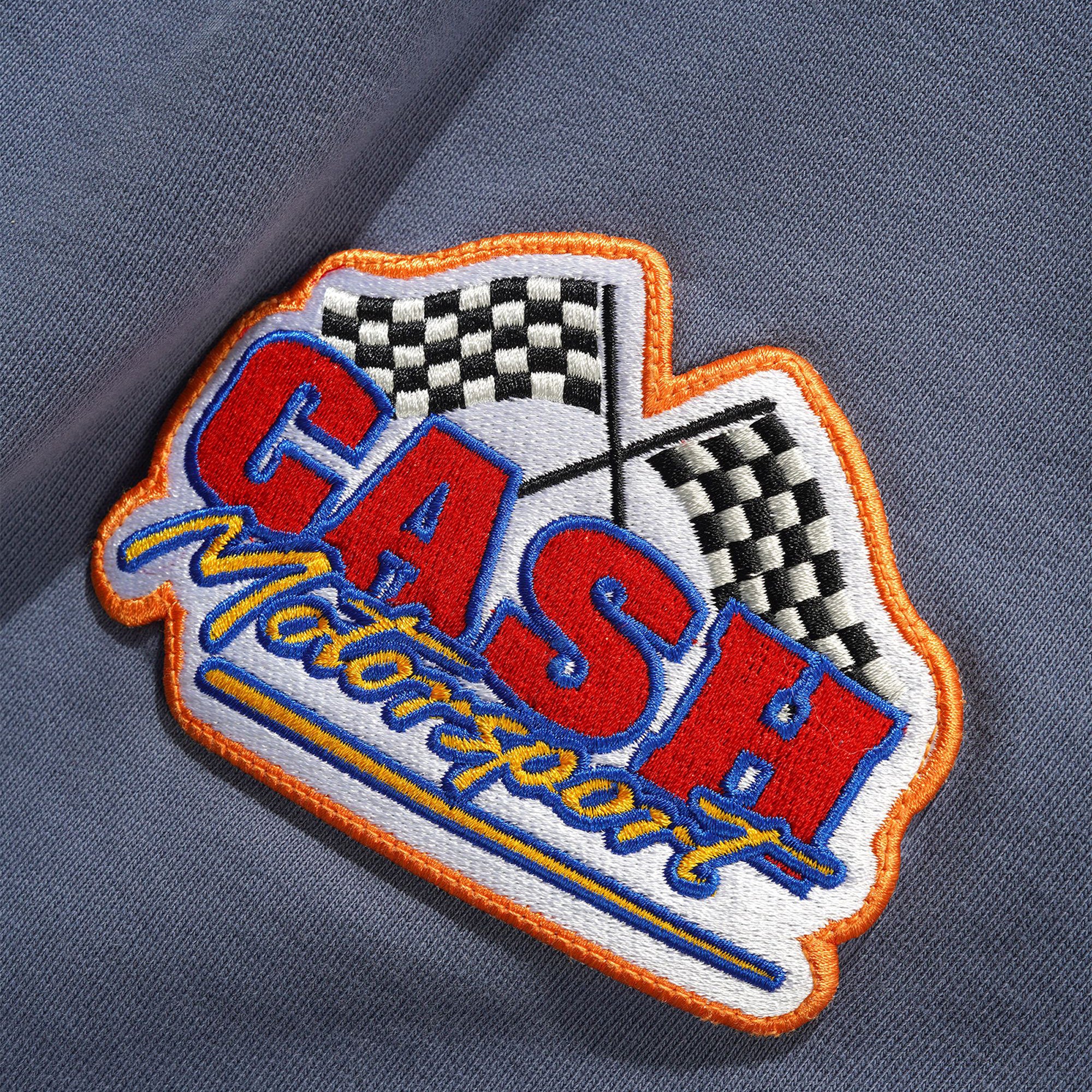 Cash Only Service Zip-Thru Hood Washed Navy