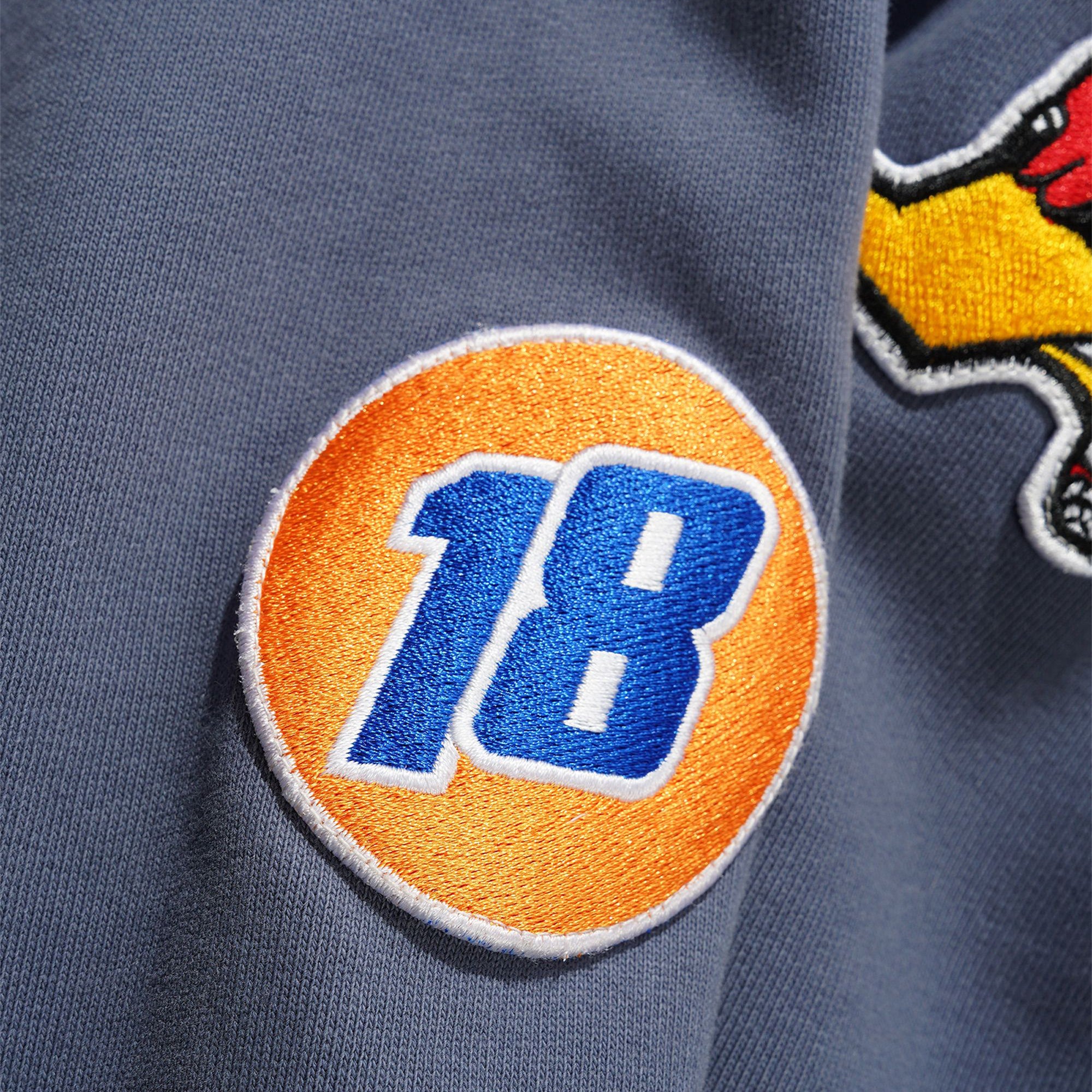 Cash Only Service Zip-Thru Hood Washed Navy