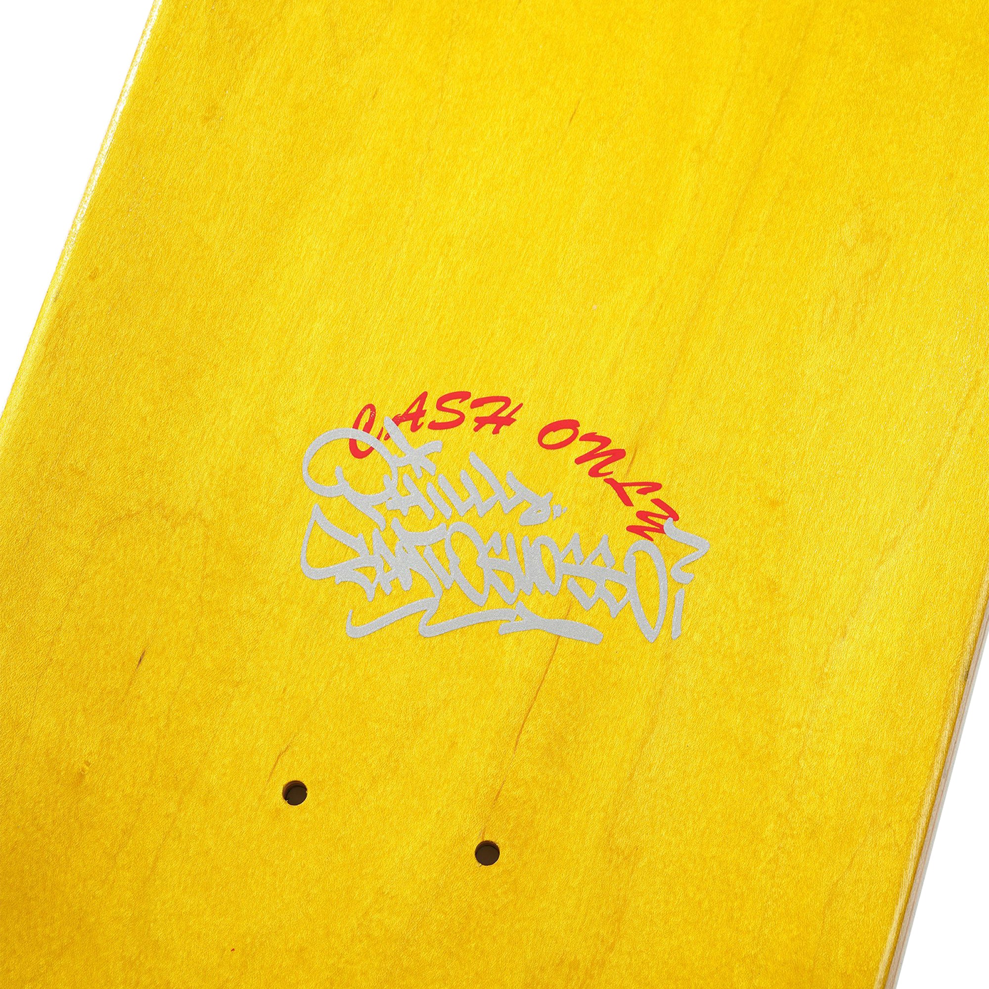 Cash Only Philly Santosuosso Skuf Skateboard Deck 8.25"