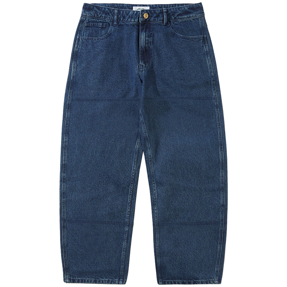 Cash Only Aleka Denim Jeans Washed Mid Blue