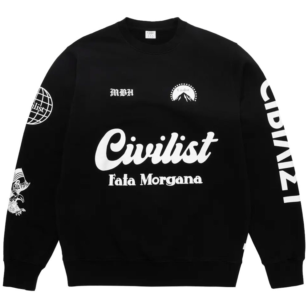 Civilist Fata Morgana Crewneck Black