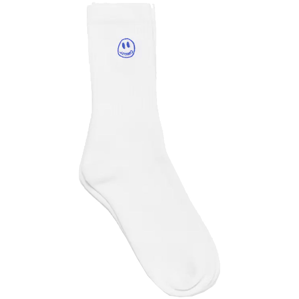 Civilist Mini Smiler Socks White/Royal