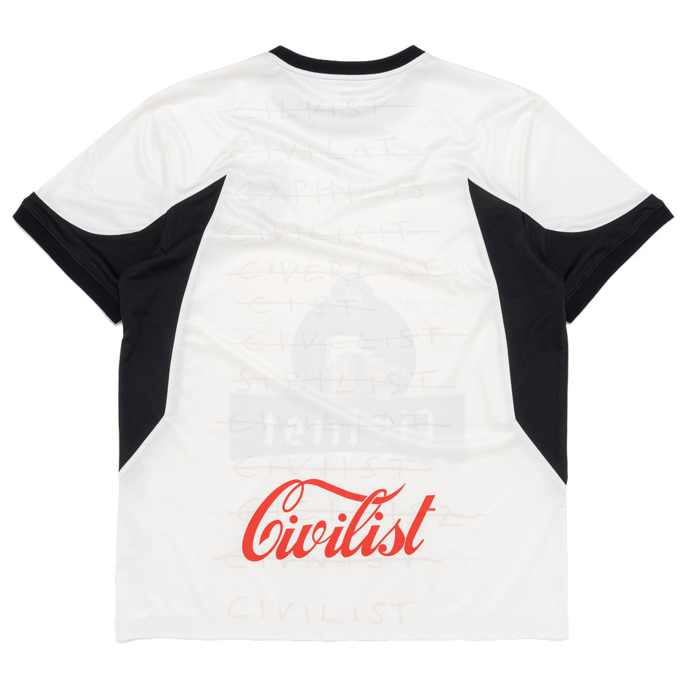 Civilist Football Jersey Beige/Black