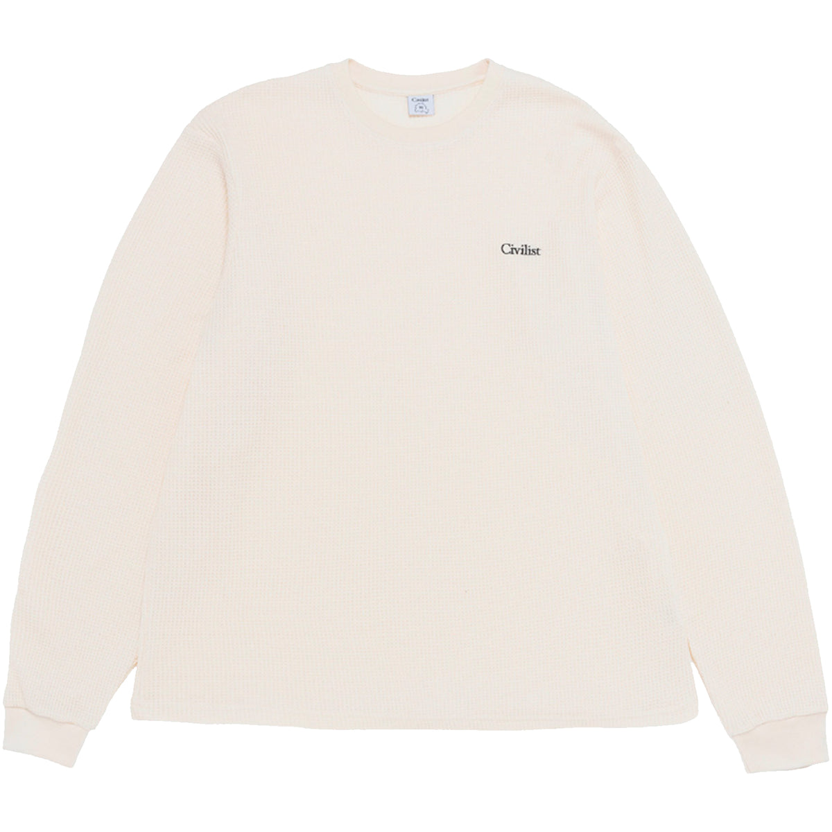 Civilist Thermal Waffle Longsleeve Natural
