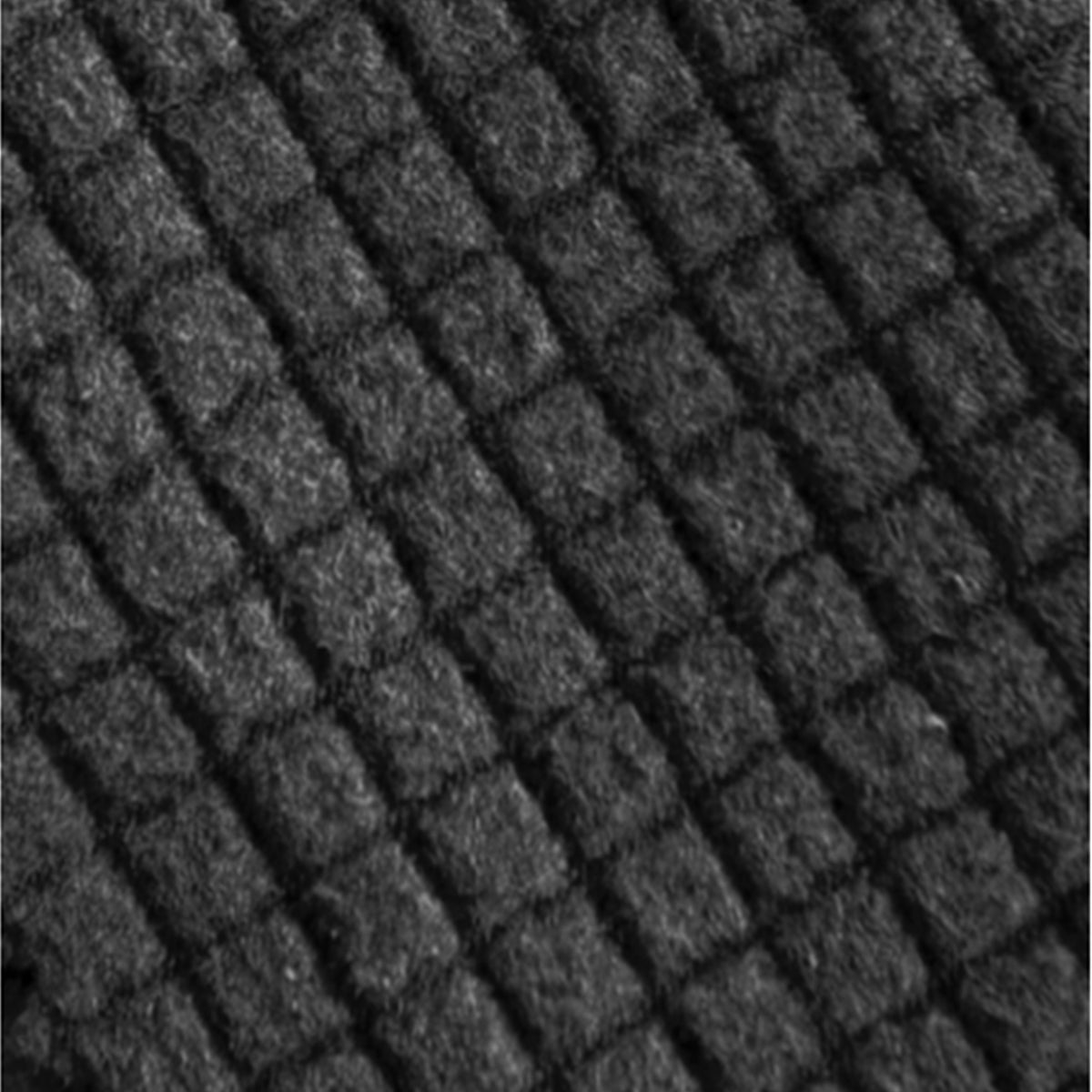 Civilist Grid Fleece Half-Zip Pullover Black