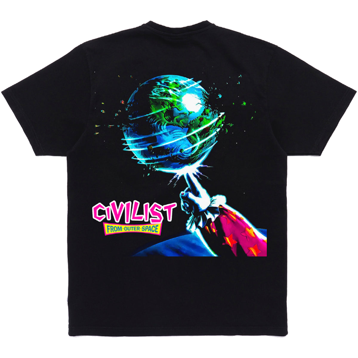 Civilist Outer Space Tee Black