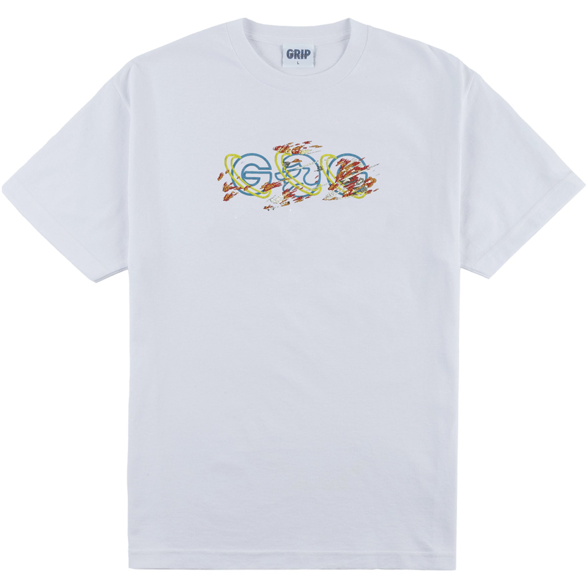 Classic Grip x AOI Evil Business Tee White