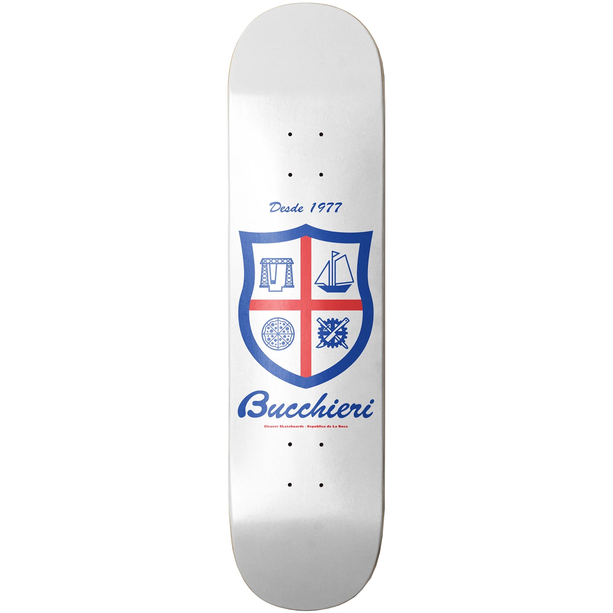 Cleaver Diego Bucchieri Banchero Skateboard Deck 8.5"