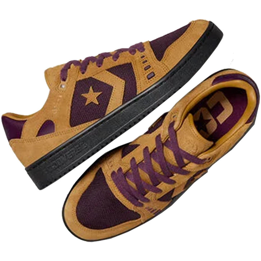 Converse CONS AS-1 Pro Suede & Canvas Shoes Wood Thrush/Winter Bloom/Black