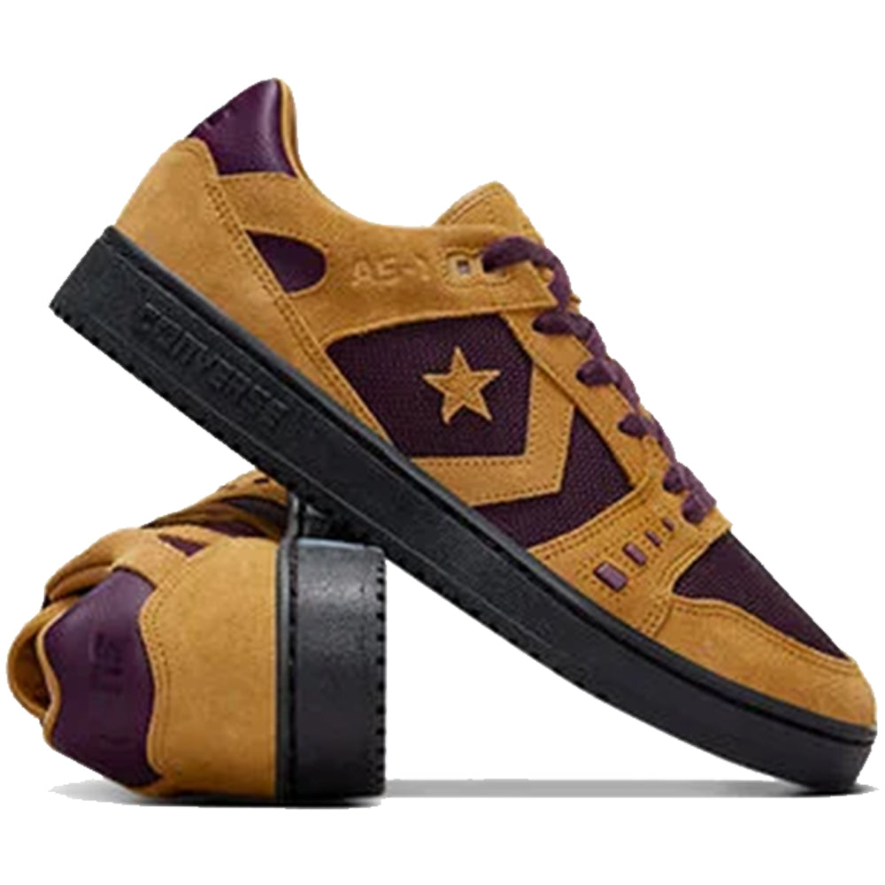 Converse CONS AS-1 Pro Suede & Canvas Shoes Wood Thrush/Winter Bloom/Black